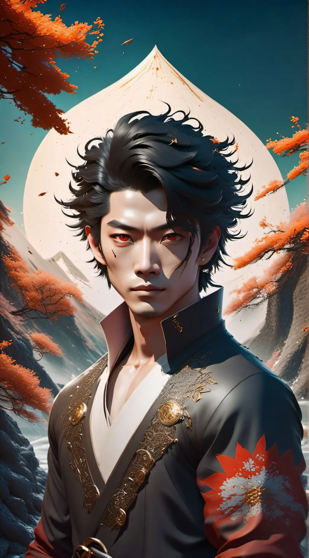 ai character: alper  background