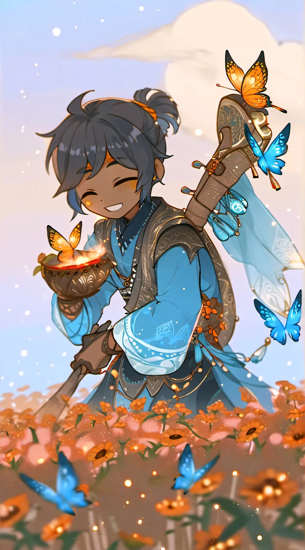 ai character: falix background