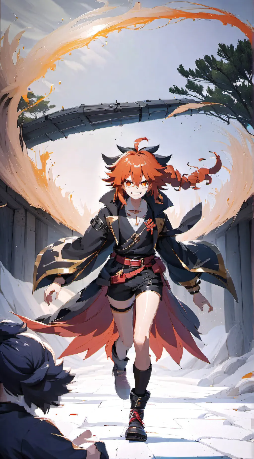 ai character: Liberty background