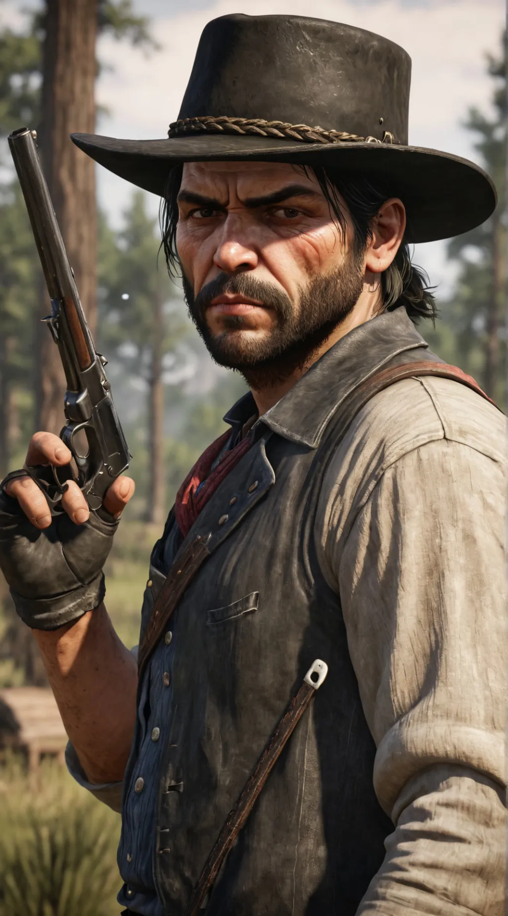 ai character: John Marston background