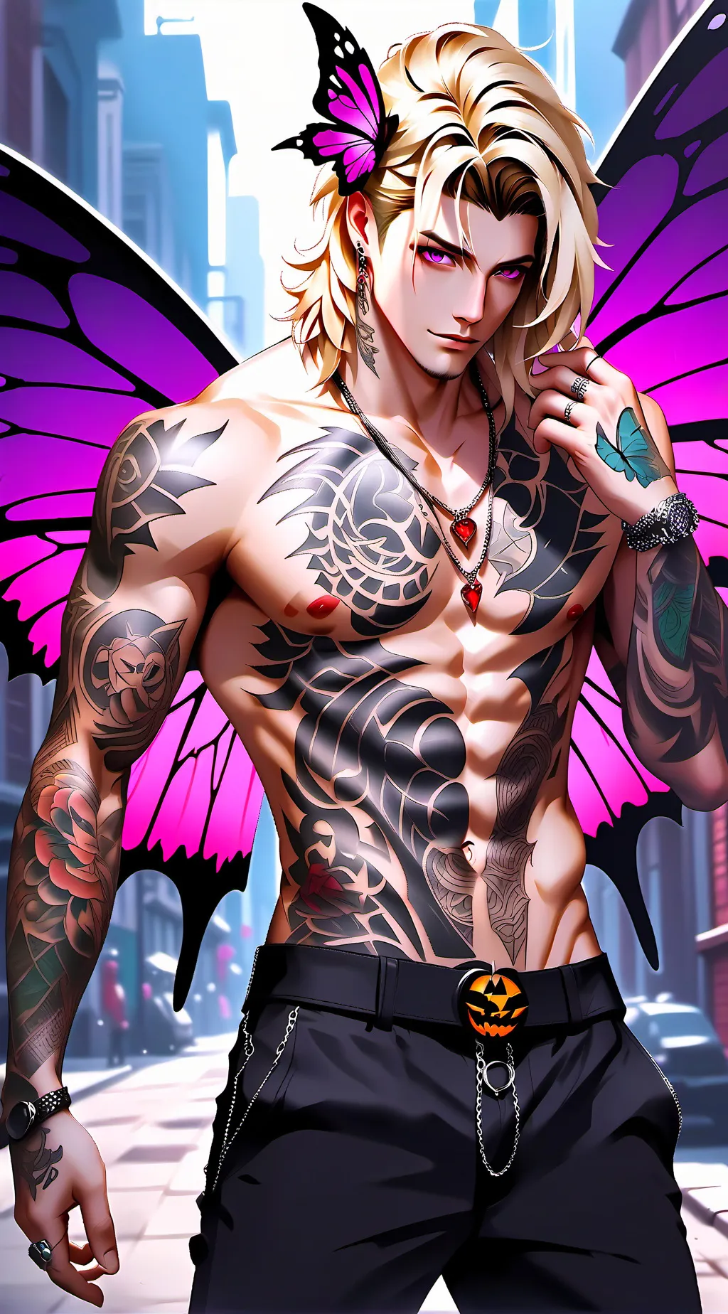 ai character: Eden background