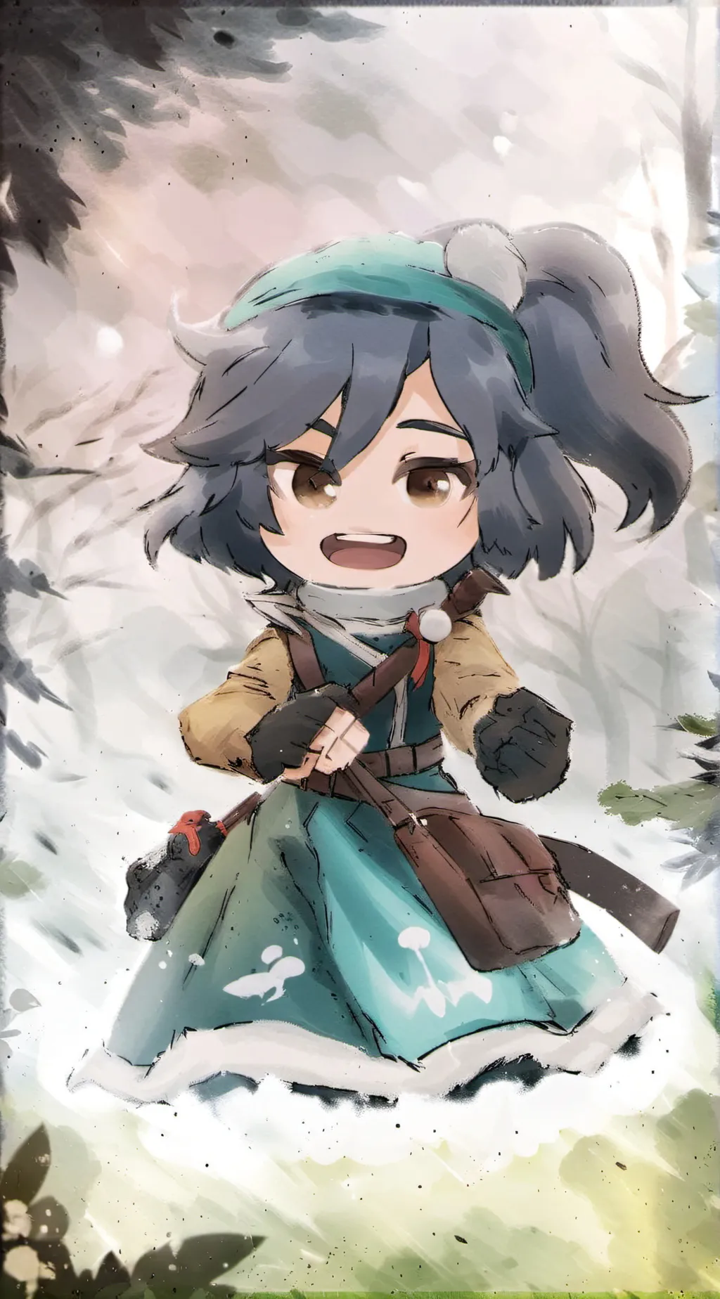 ai character: bkdktd x kids background