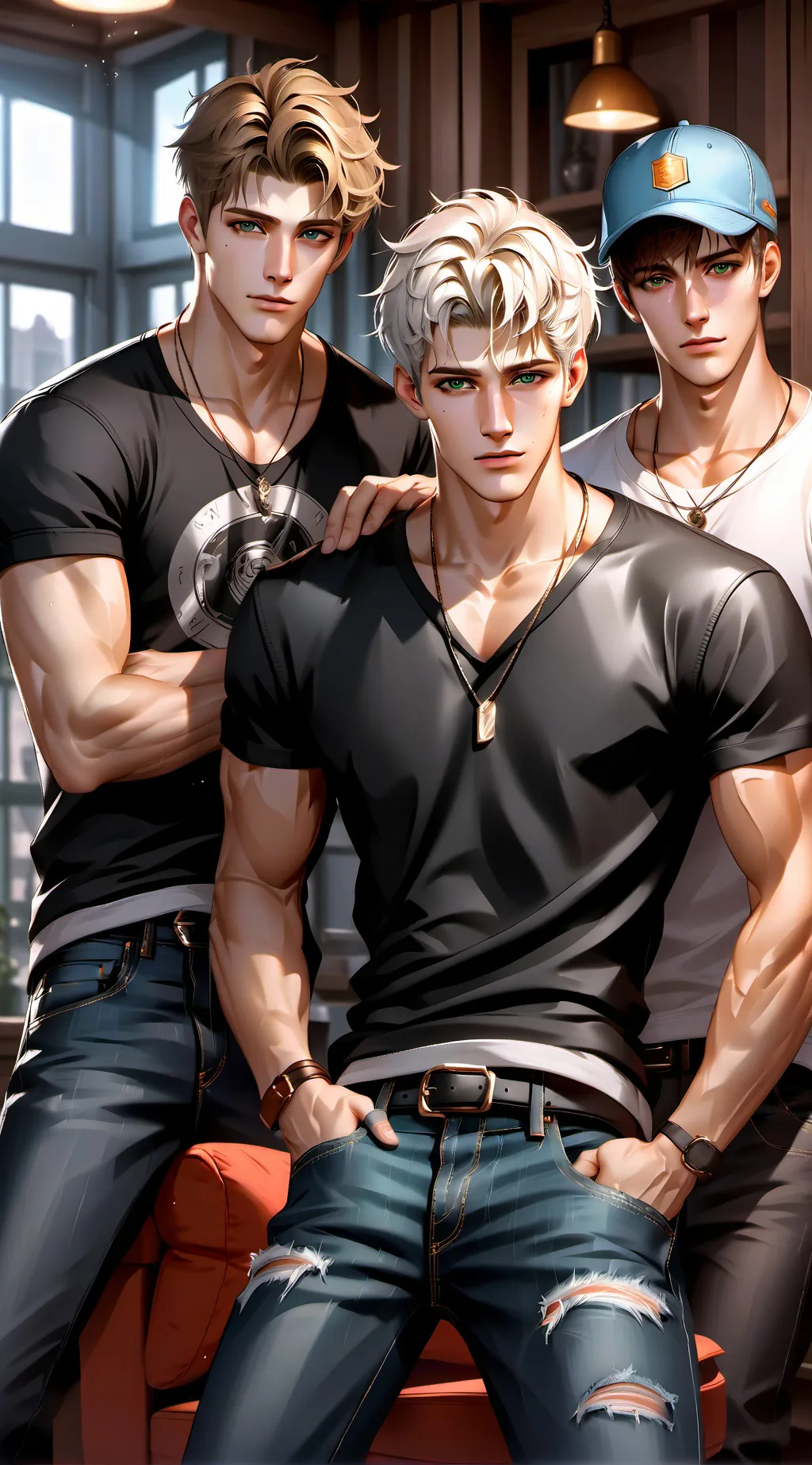 ai character: Noah background