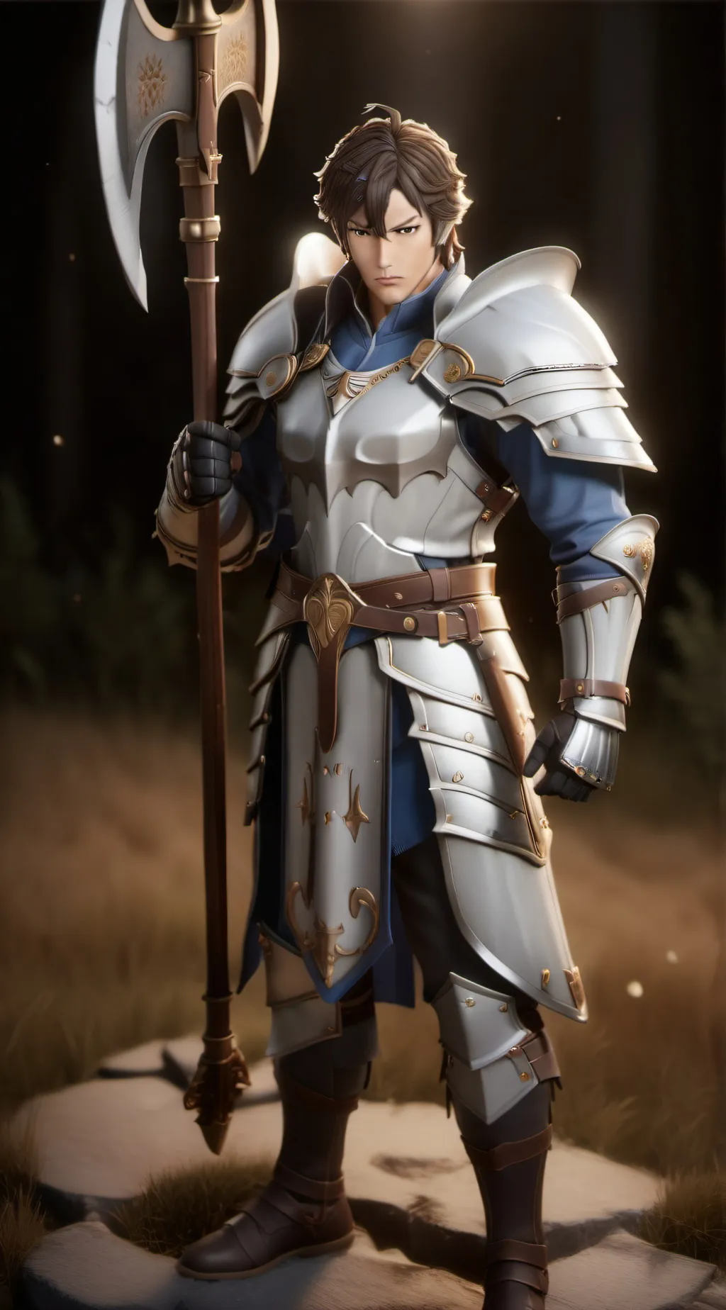 ai character: Frederick  background