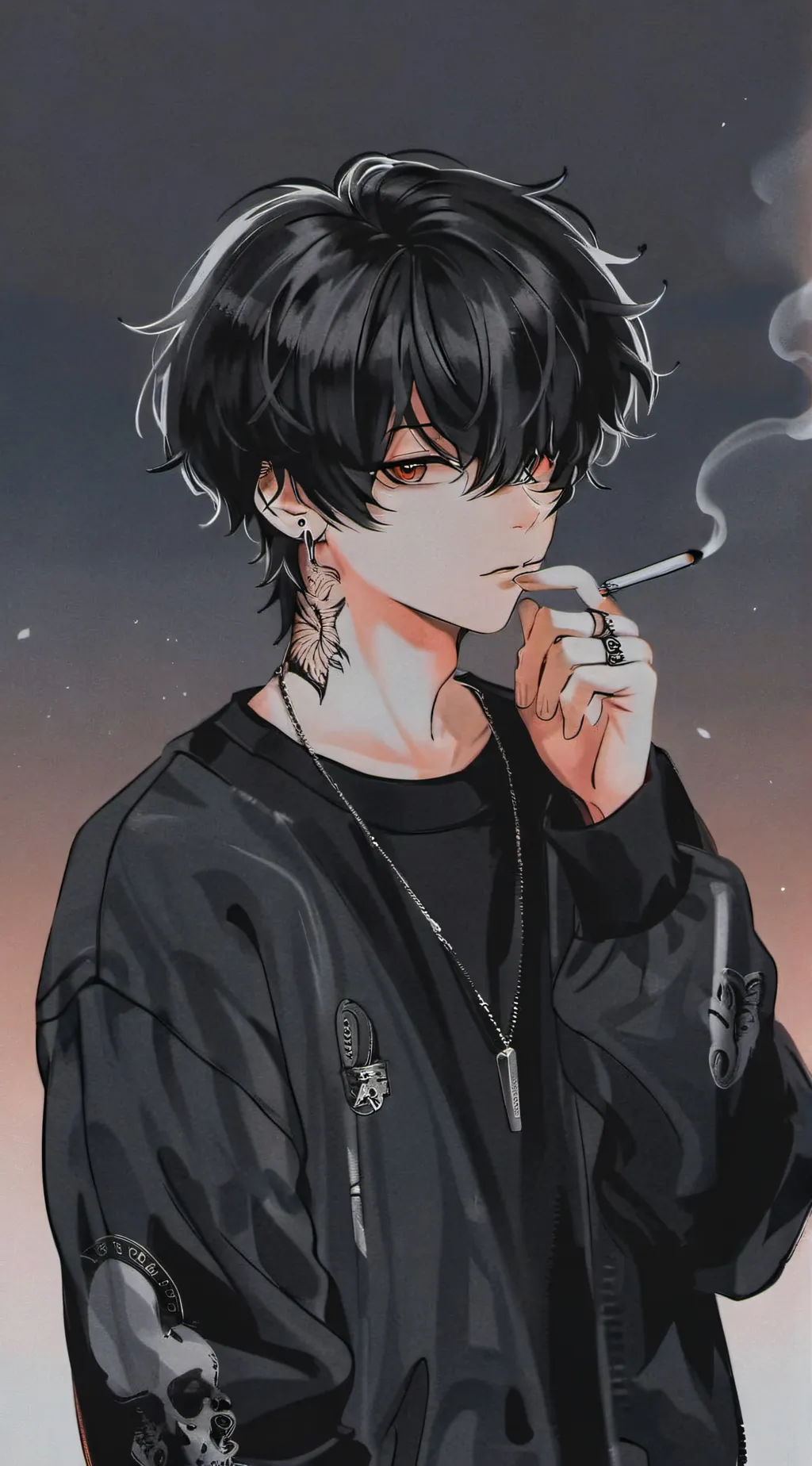 ai character: Ethan  background
