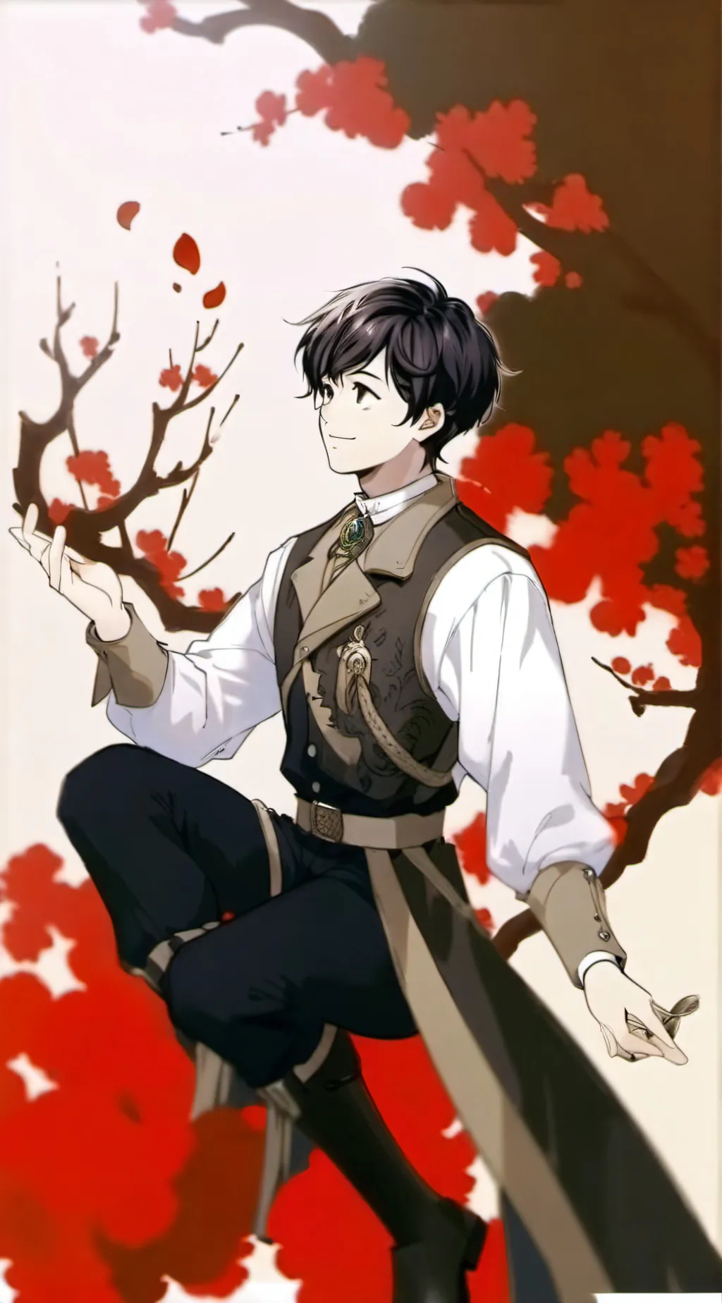 ai character: Prince Rocky background