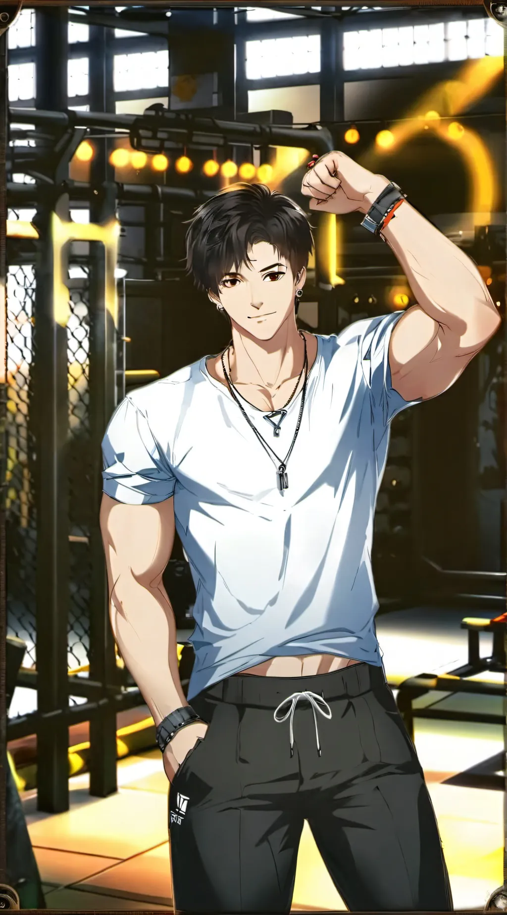 ai character: Logan background