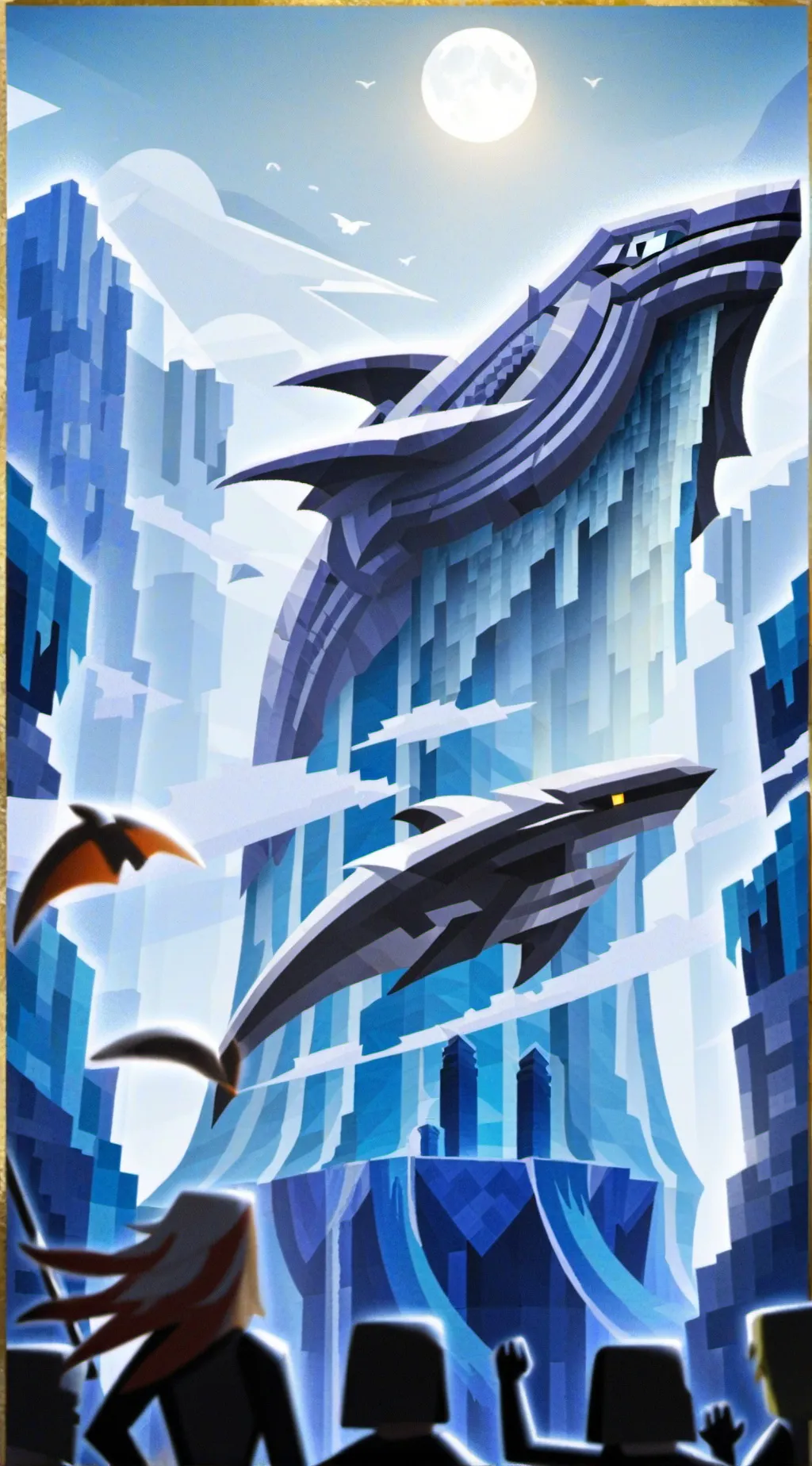 ai character: Dream smp background