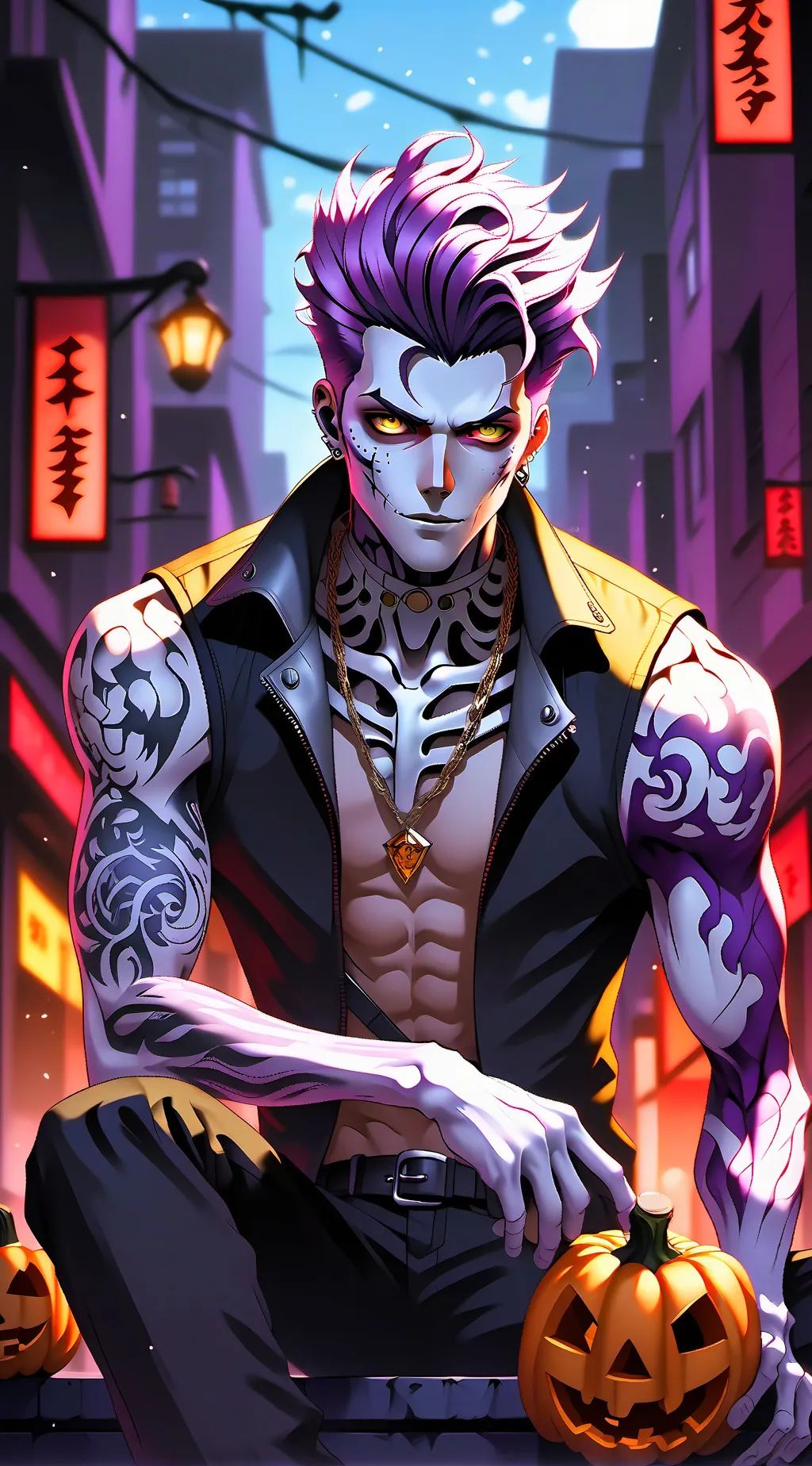 ai character: Merrick background