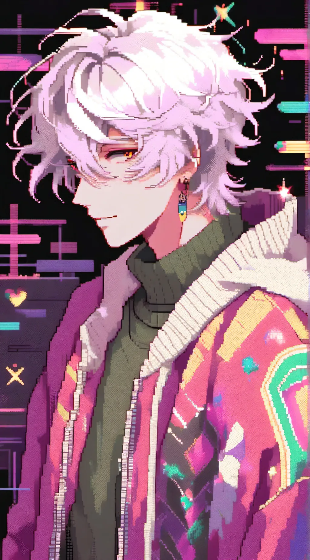 ai character: ∆leo∆ background