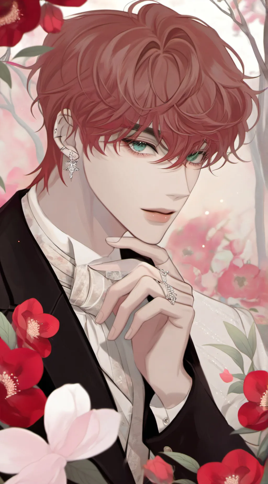 ai character: 🌹KENJIE🌹 background