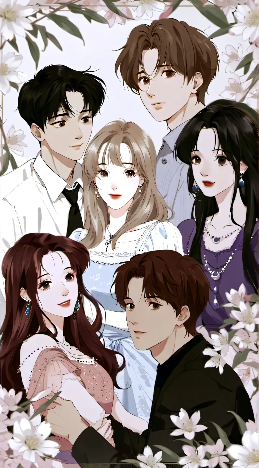 ai character: FRIENDS tv series background