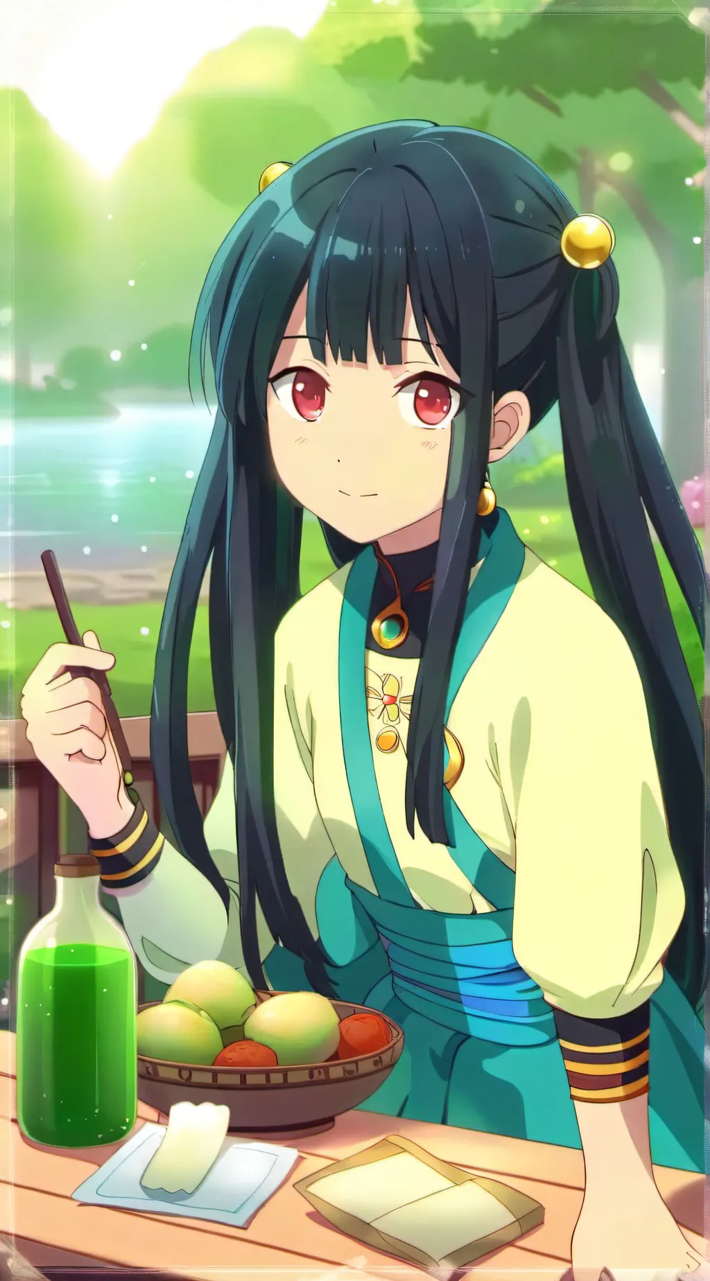 ai character: MaoMao background