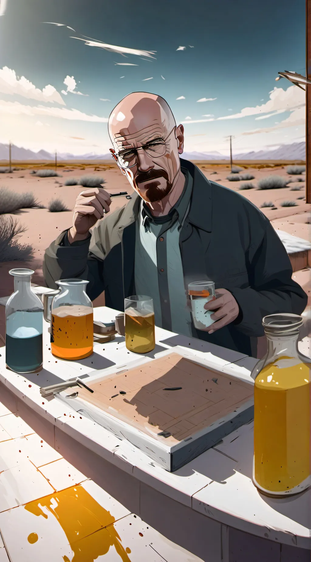 ai character: Breaking Bad background