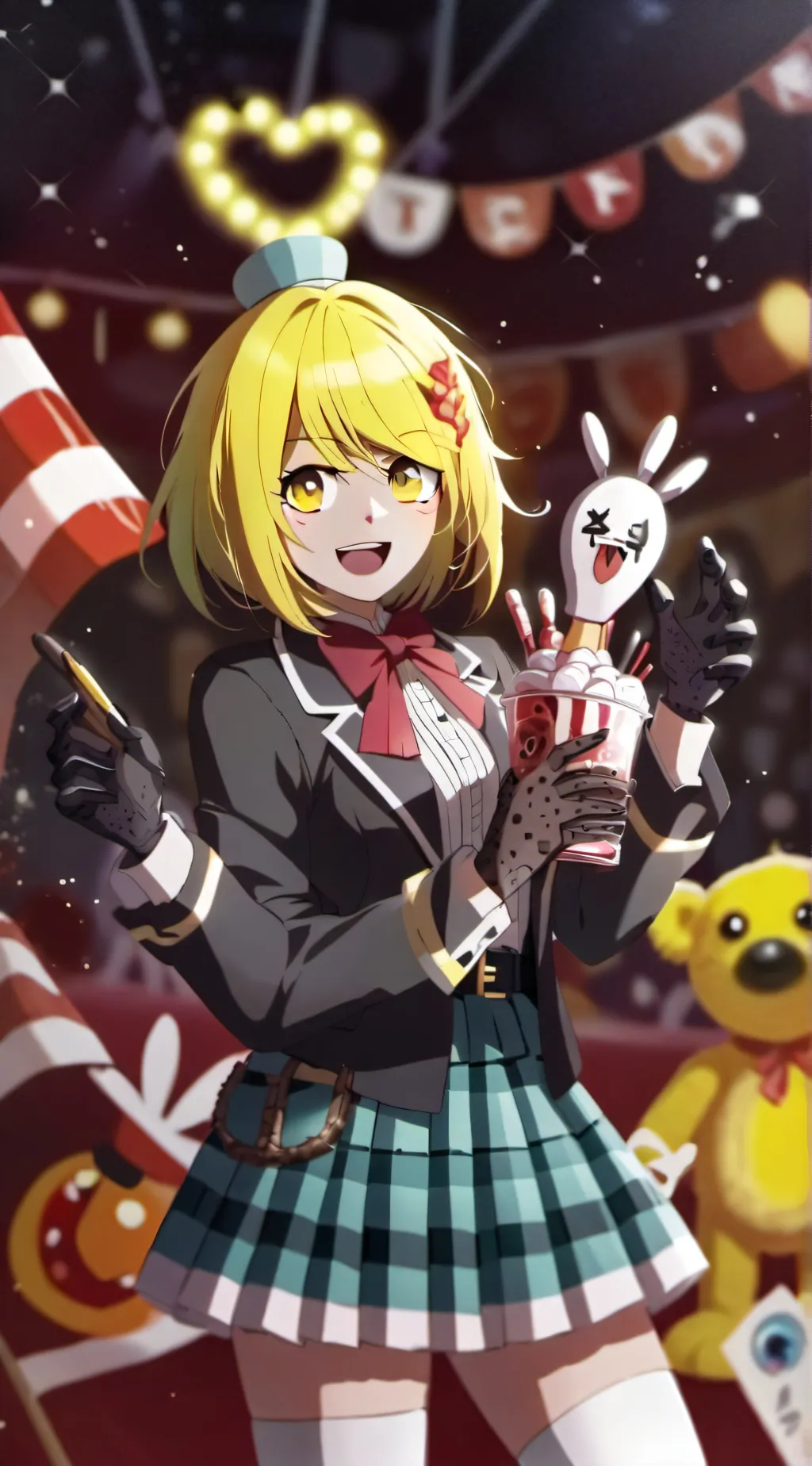 ai character: FNAF background