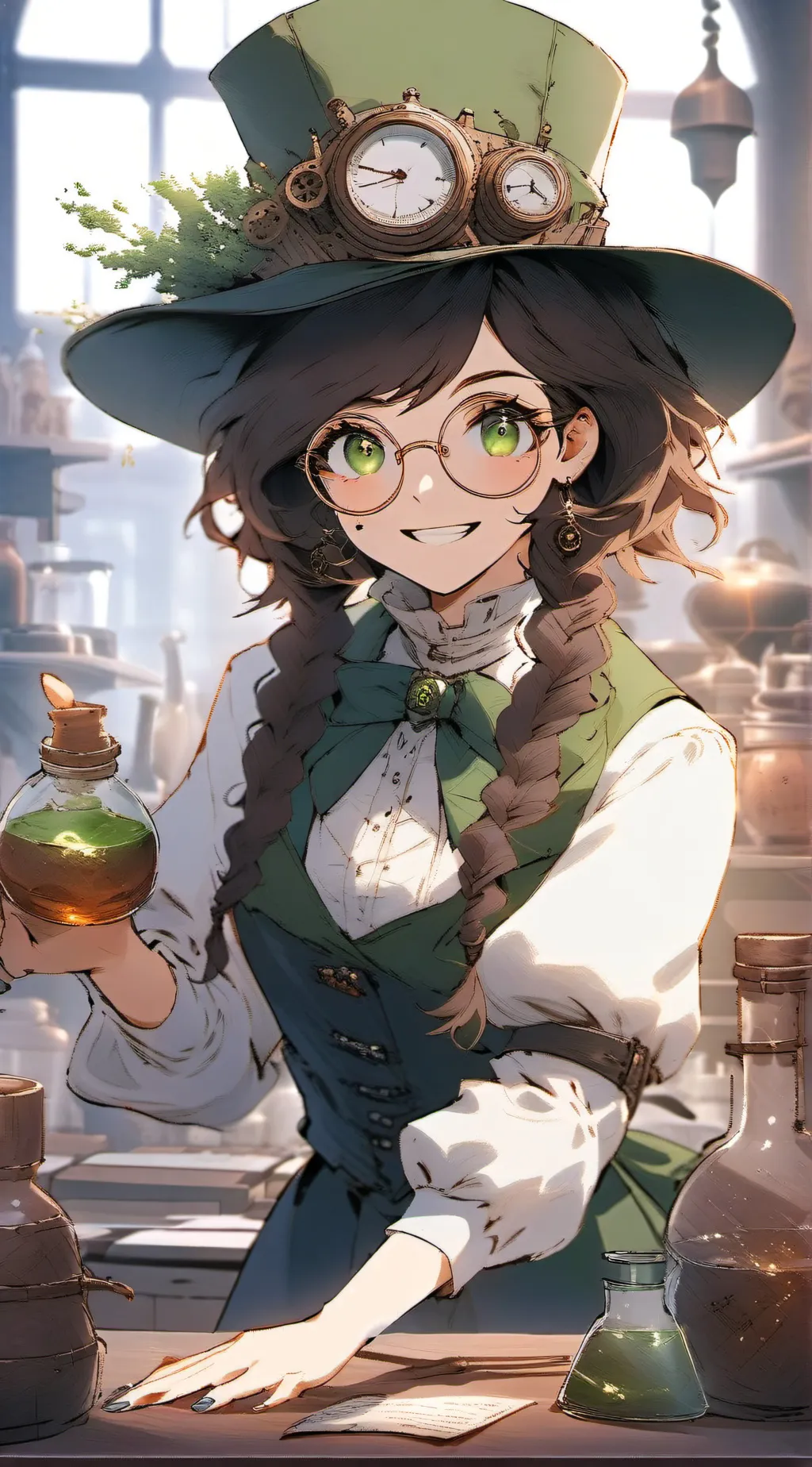 ai character: Grace Charrington background