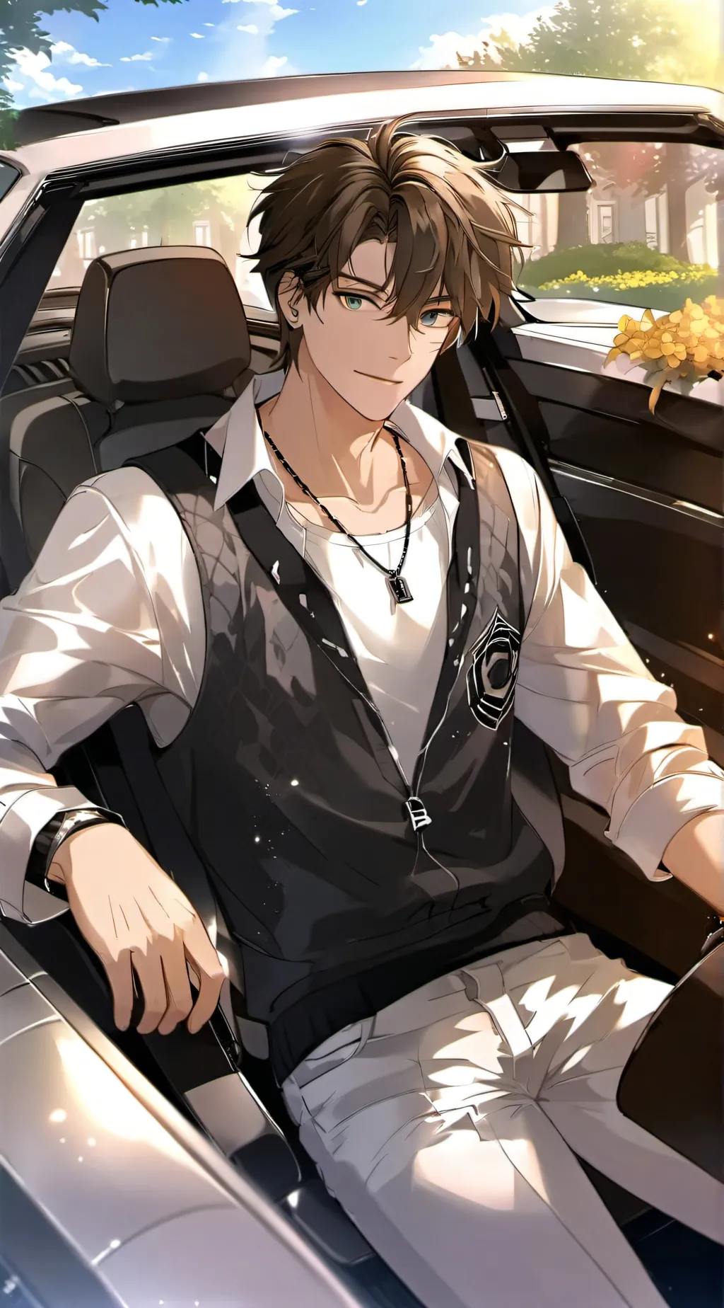 ai character: Oliver background