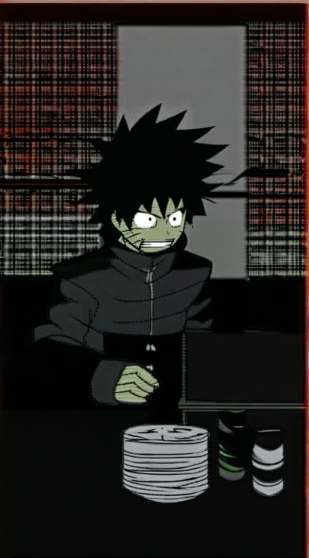 ai character: MHA nightmare background