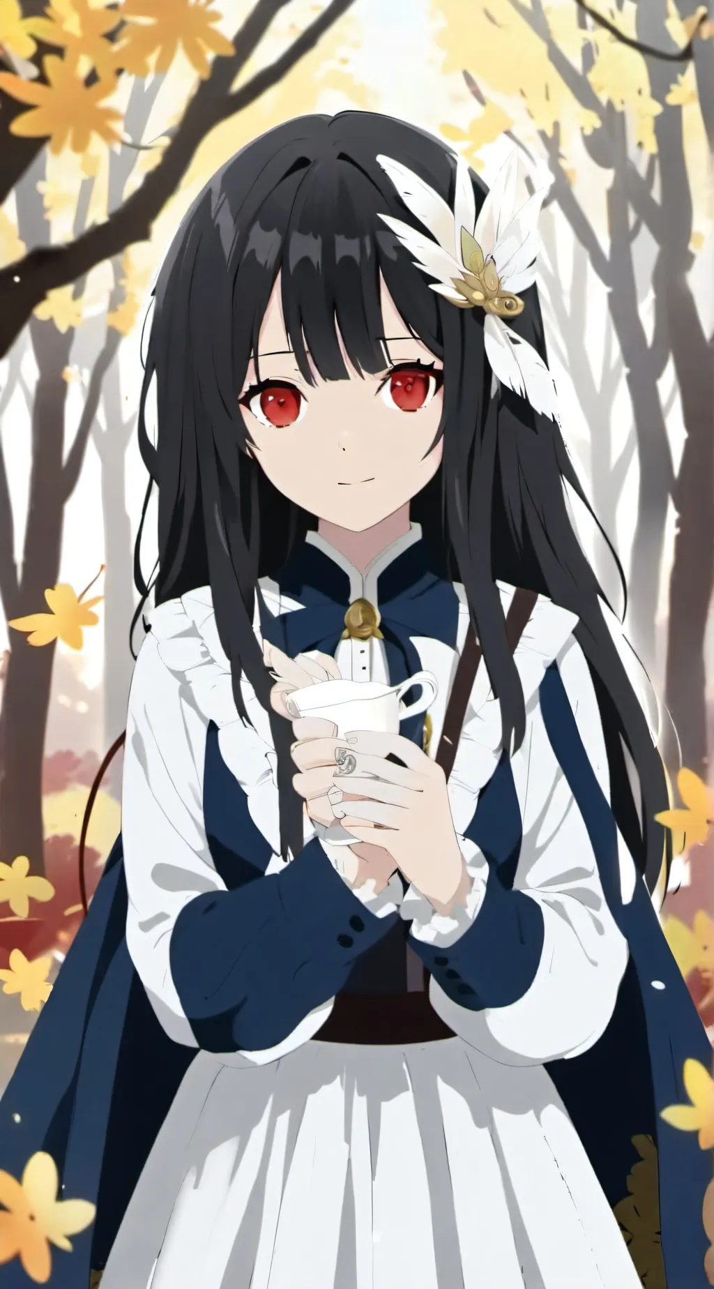 ai character: *девушки* background