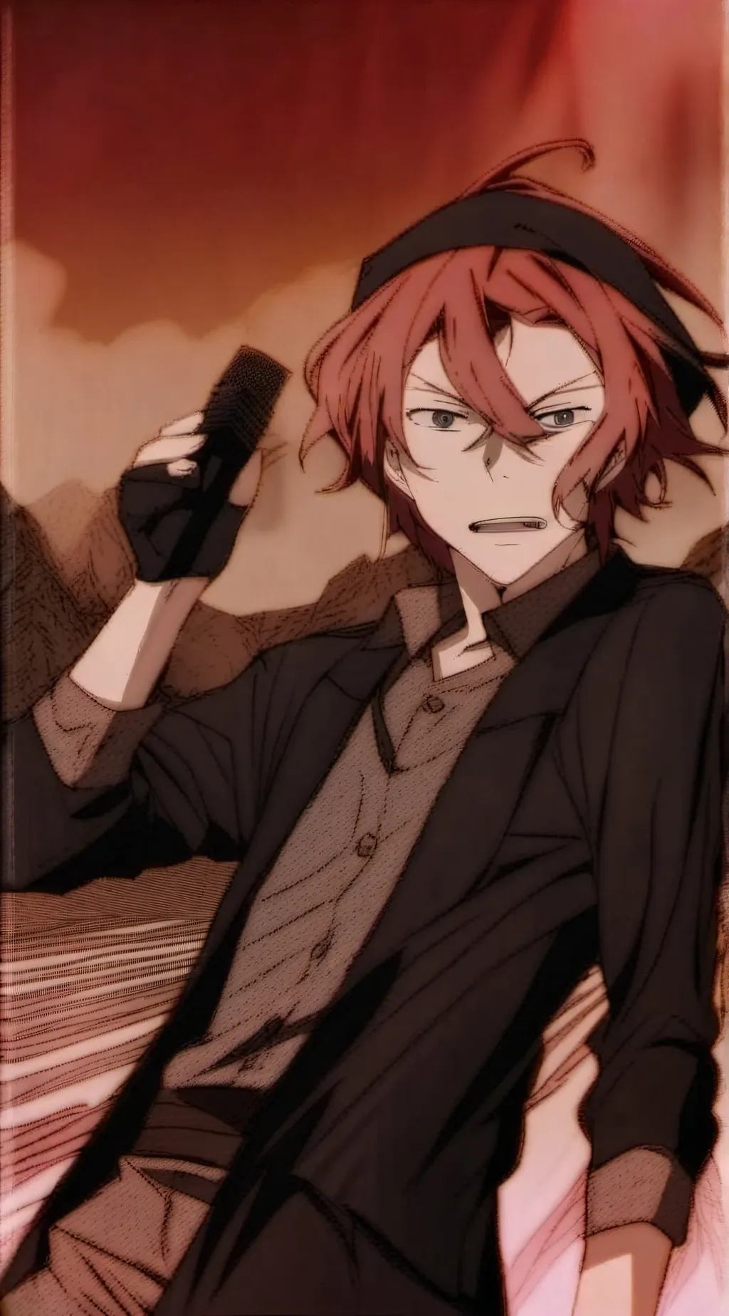 ai character: Chuuya x Dazai background