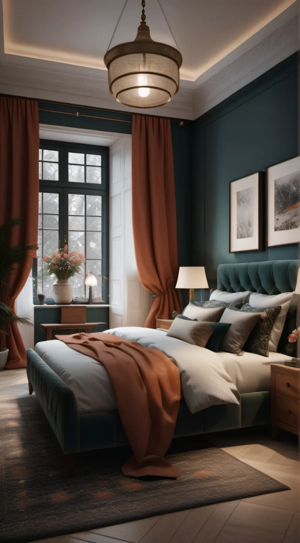 ai character: Hotel Room 1 background