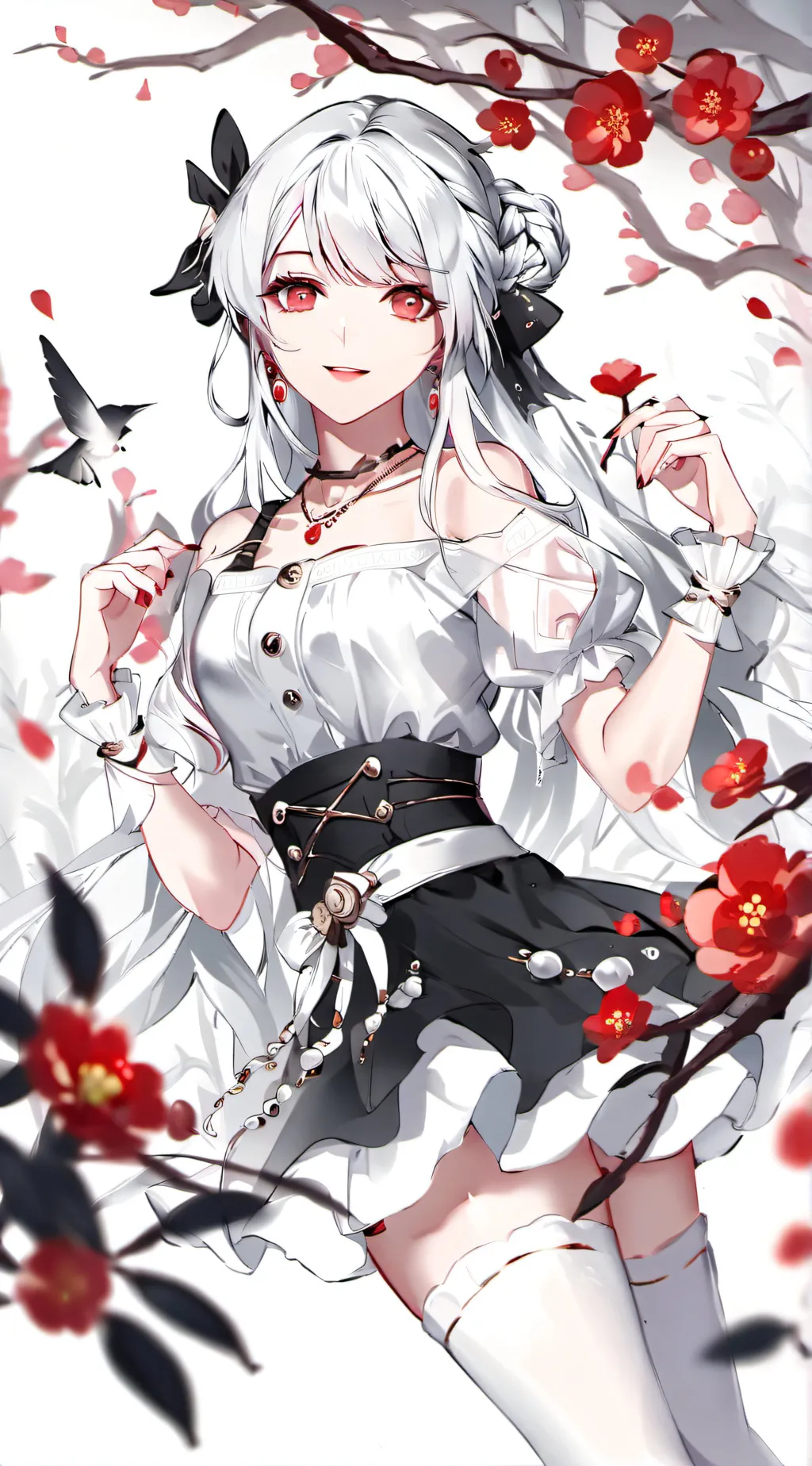 ai character: Maria ❤️ background
