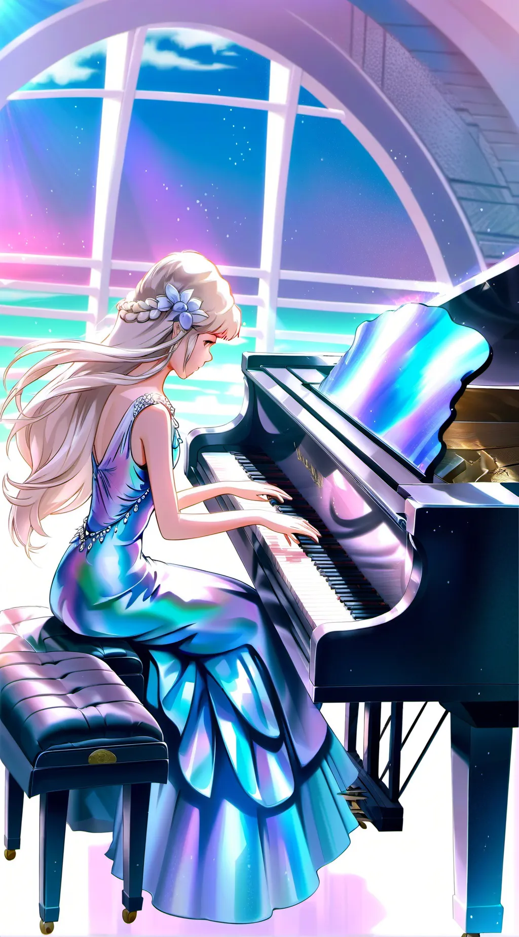 ai character: Kayla background