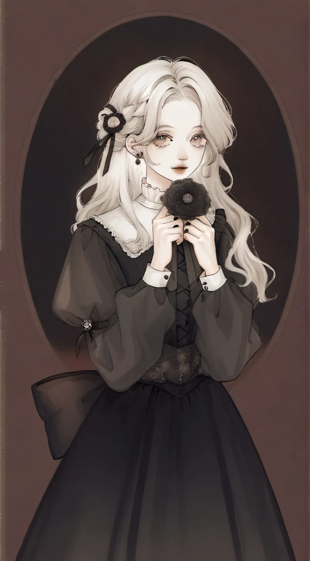 ai character: Estela(´＿｀。) background