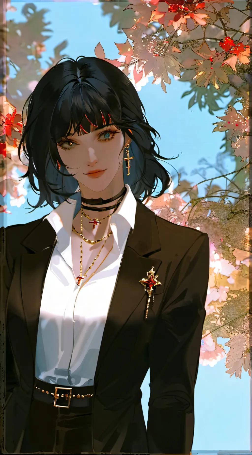 ai character: Angela background