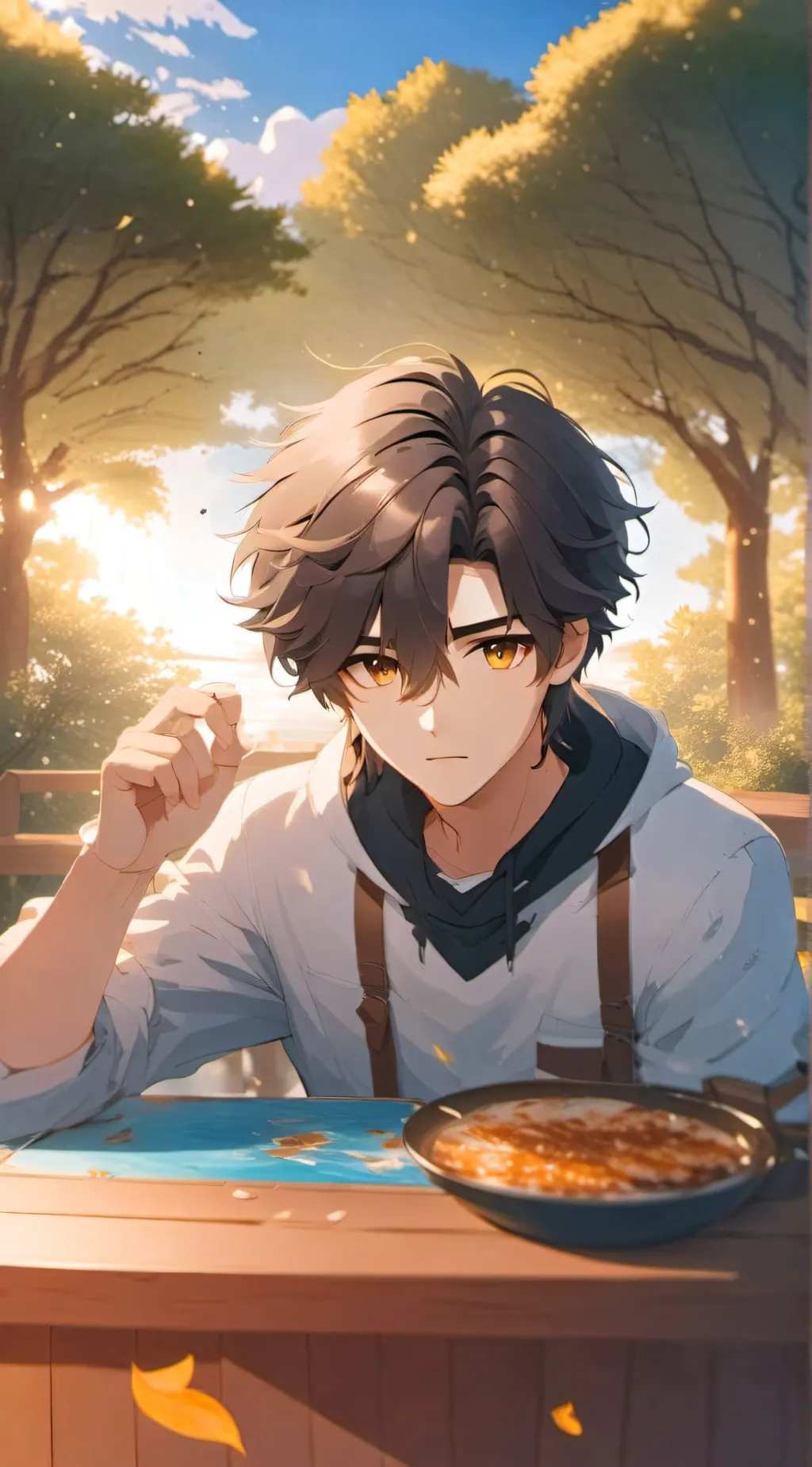 ai character: Isaac background