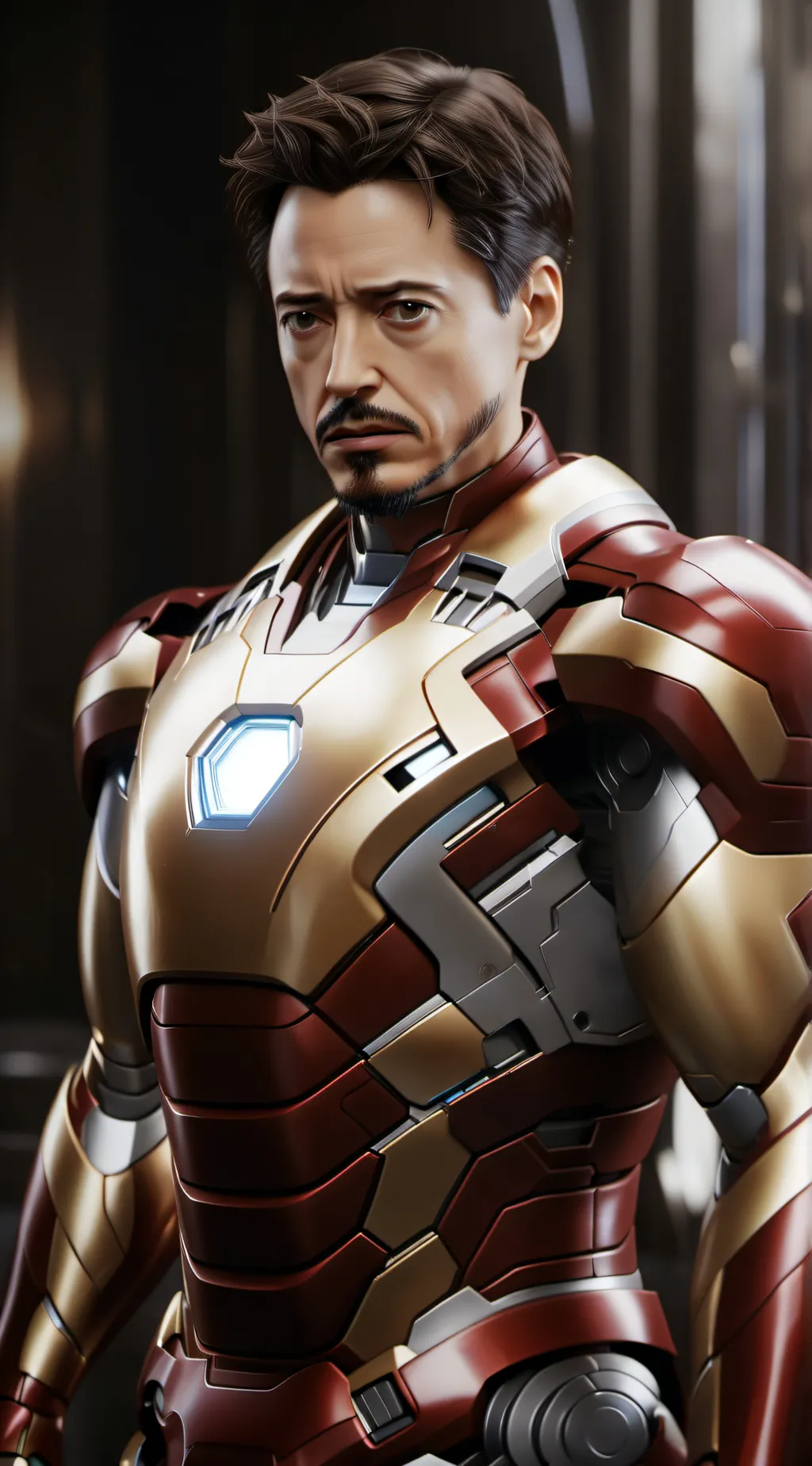 ai character: tony stark ironman background