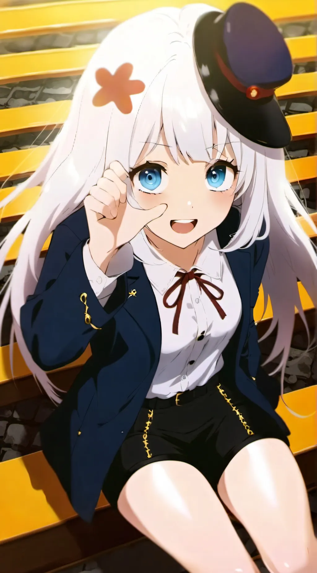 ai character: Samantha!°~π background