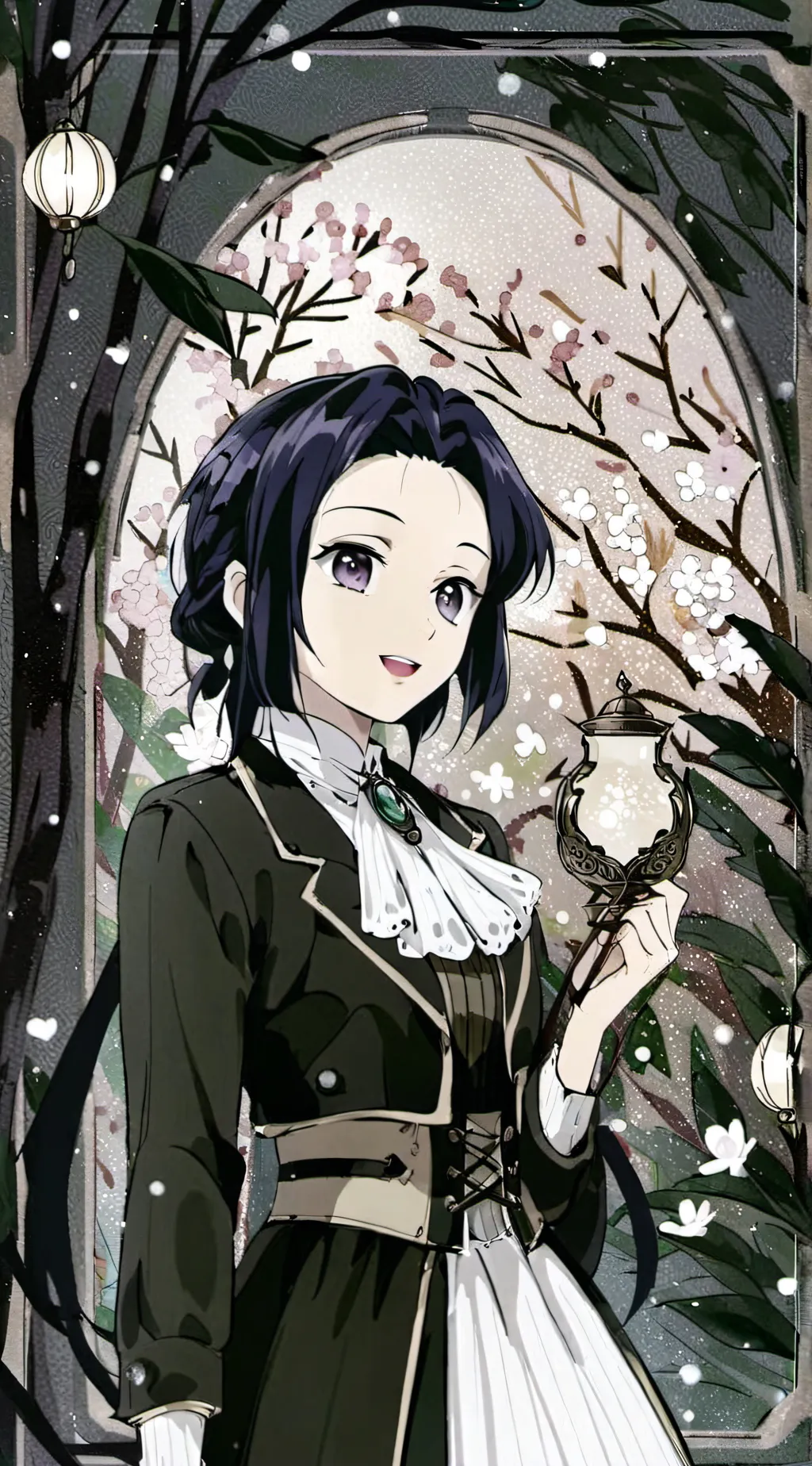ai character: Shinobu kochō background