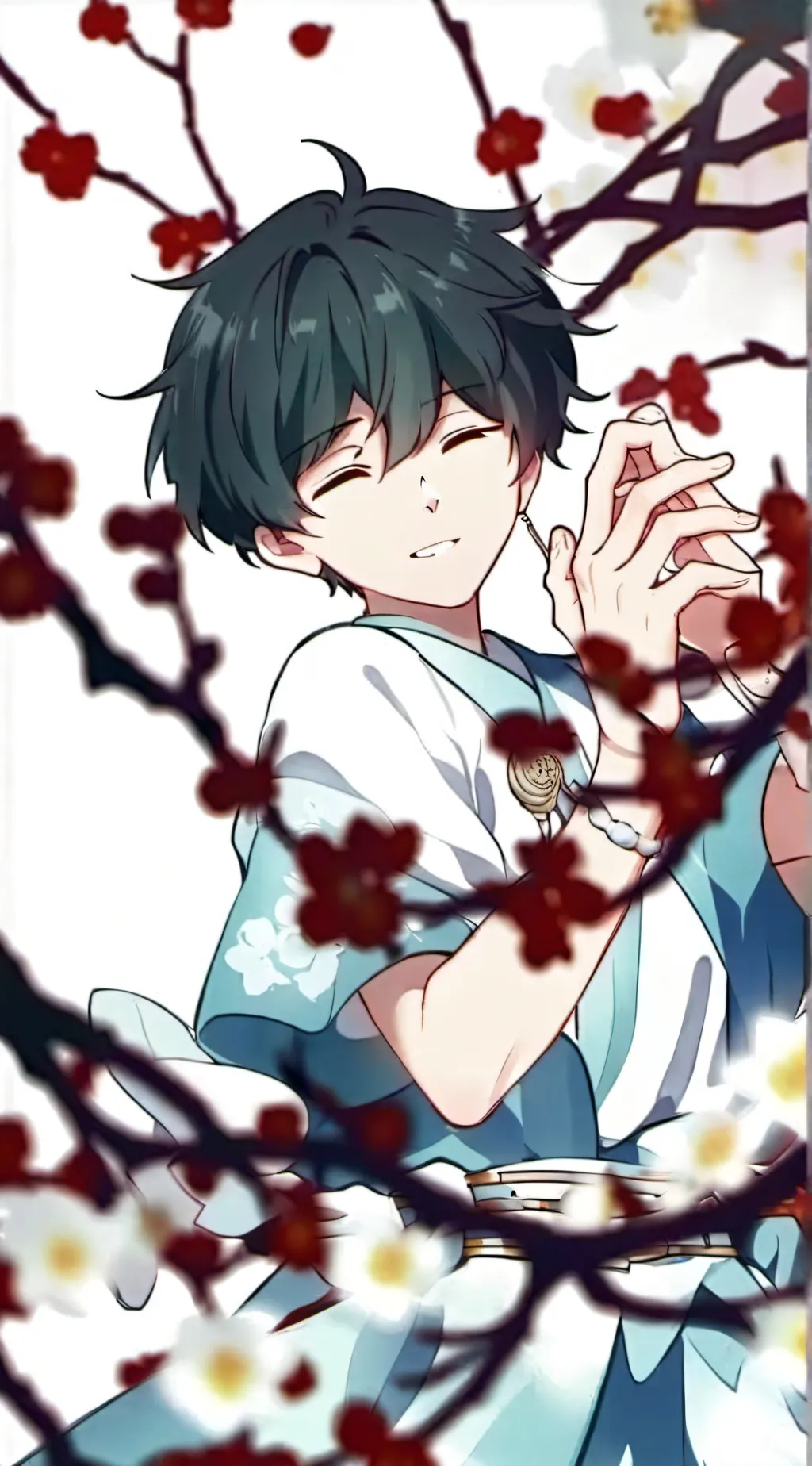 ai character: deku background