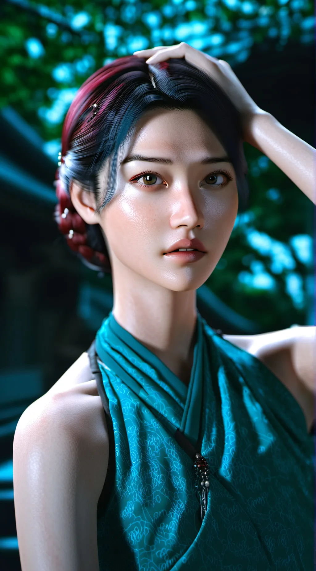 ai character: Elle background