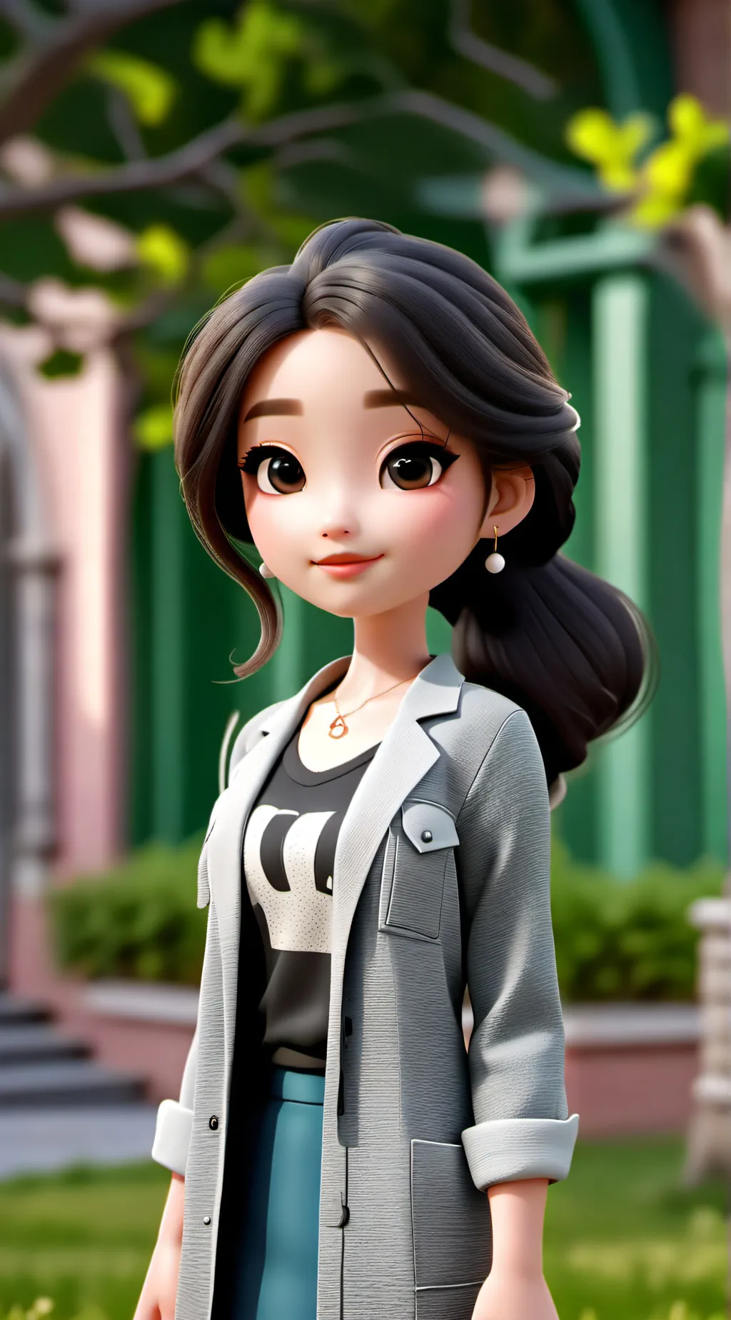 ai character: Malia background
