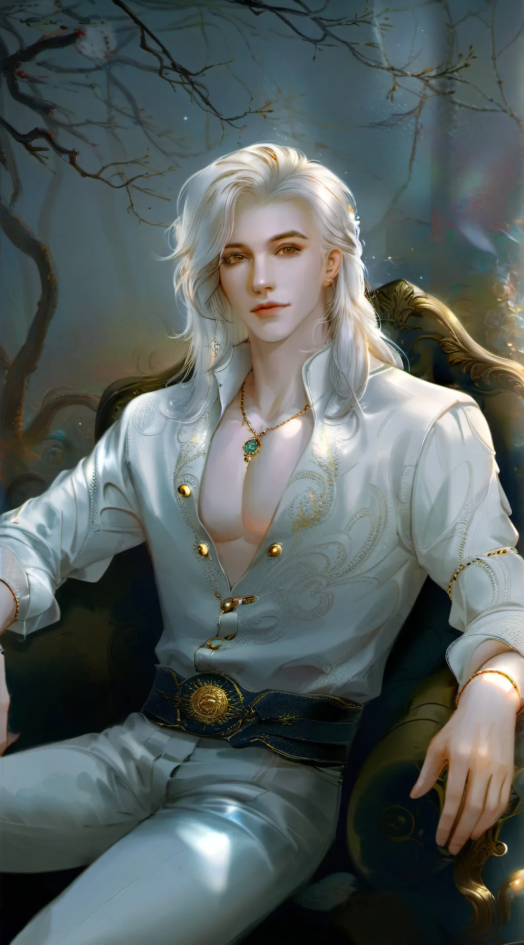 ai character: William  background