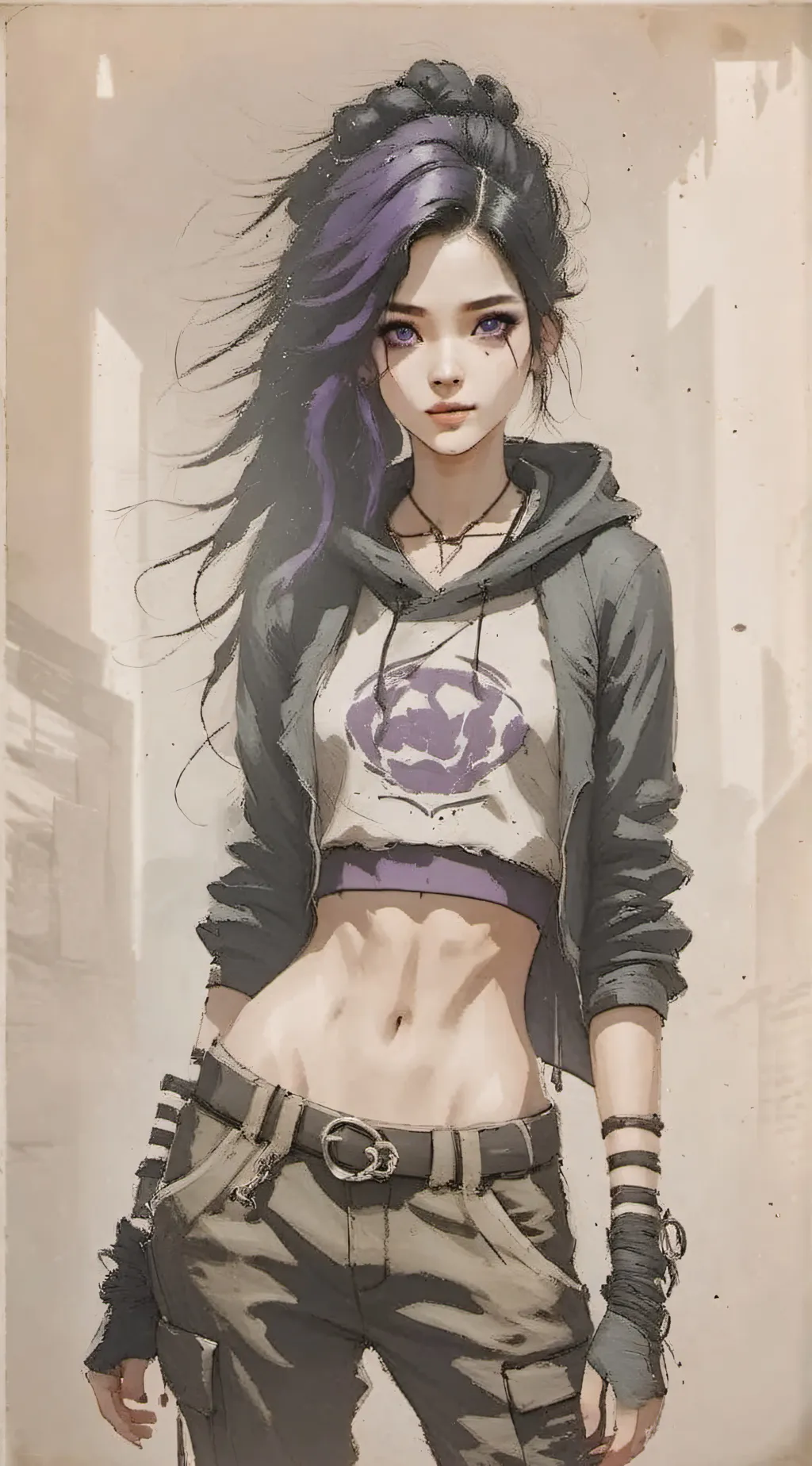 ai character: Skye background