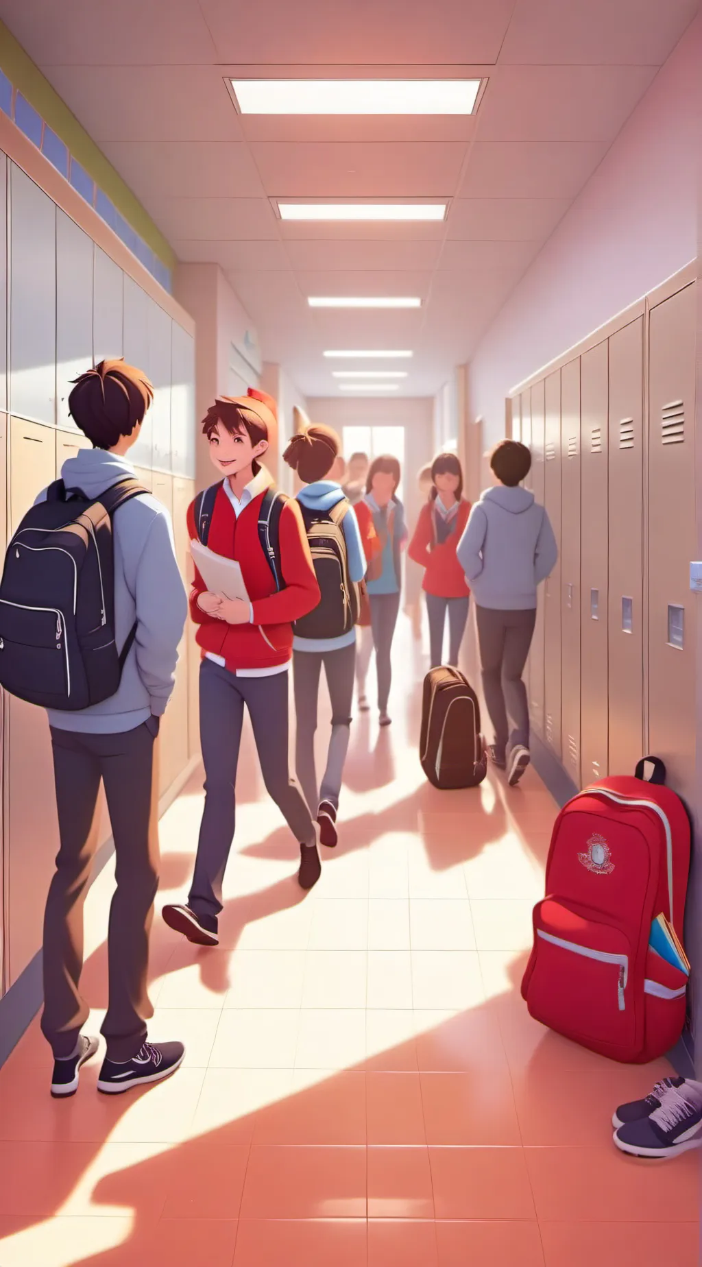 ai character: Grade 10, England. background