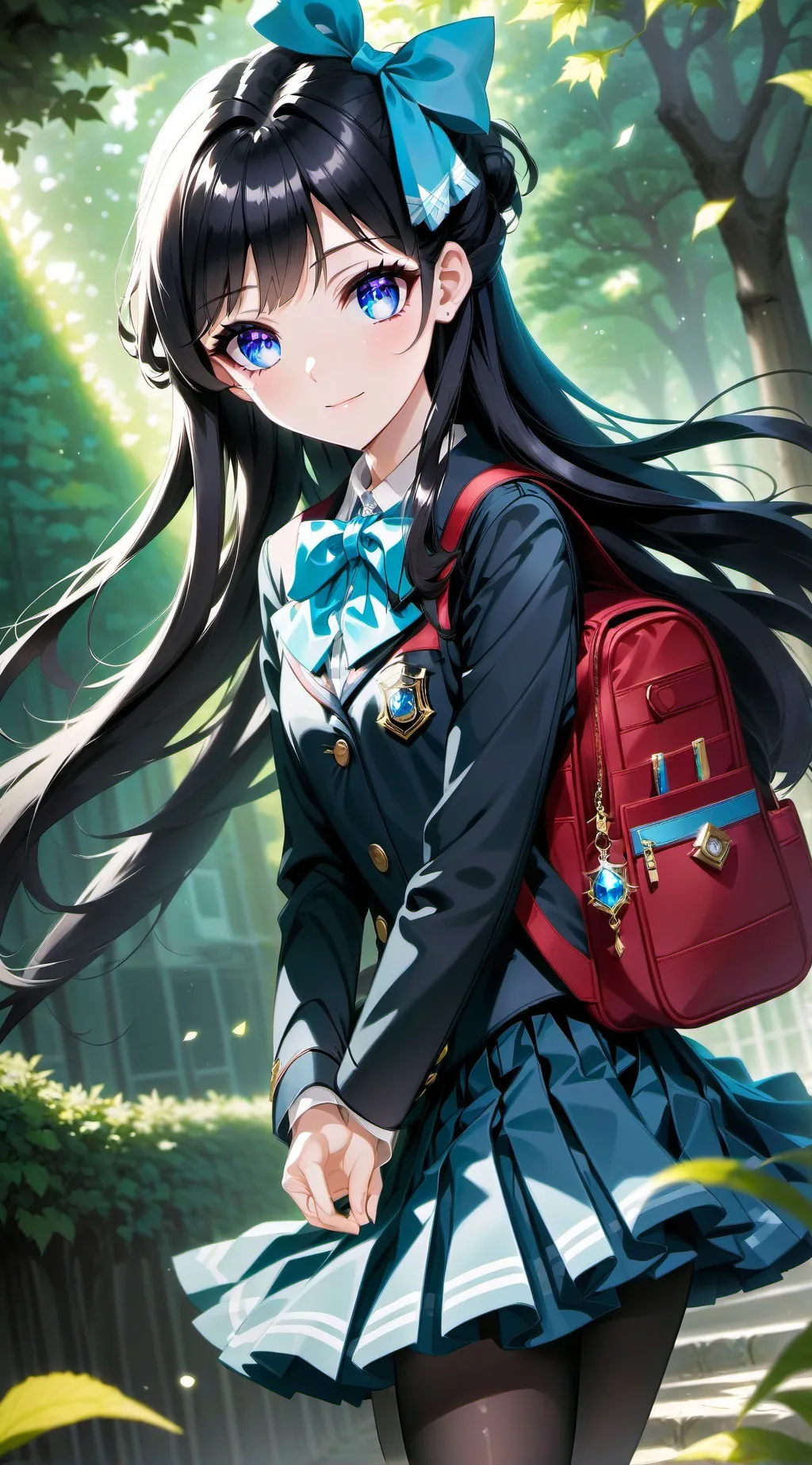ai character: Misty Brightness background