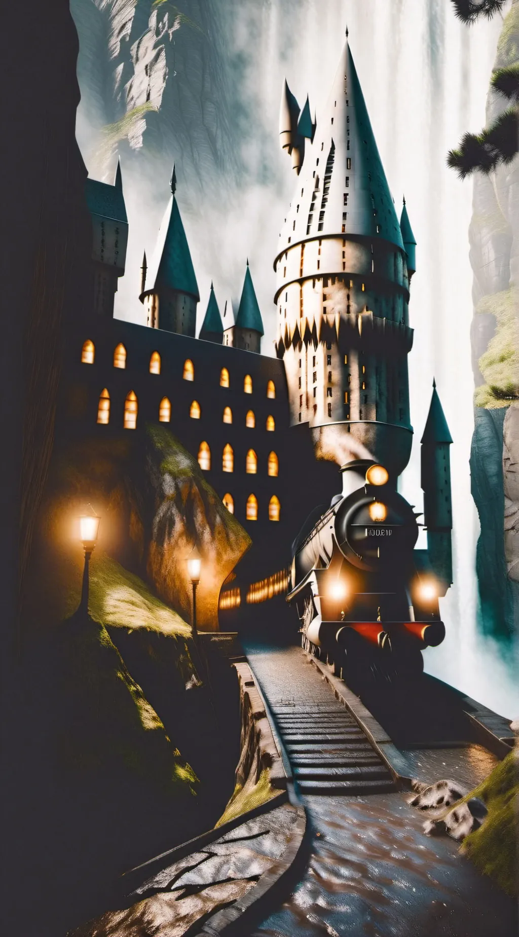 ai character: Hogwarts ❤️🔮🪄 background