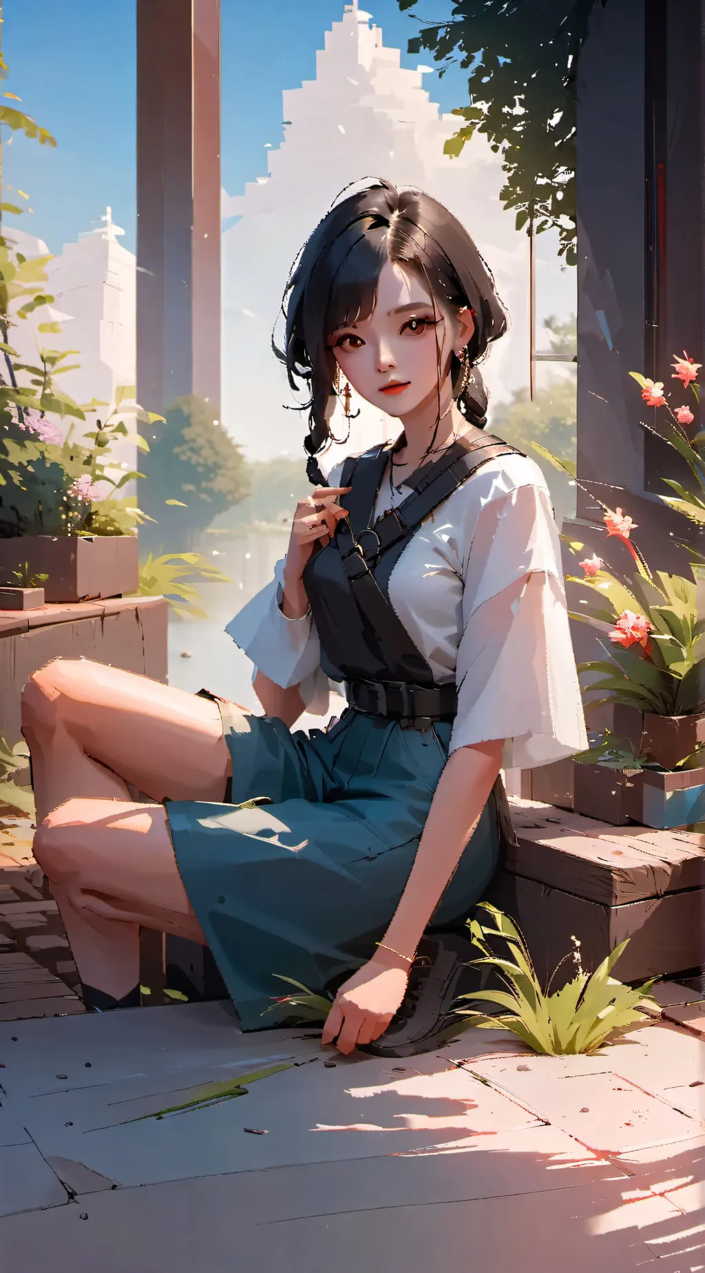 ai character: maylene  background