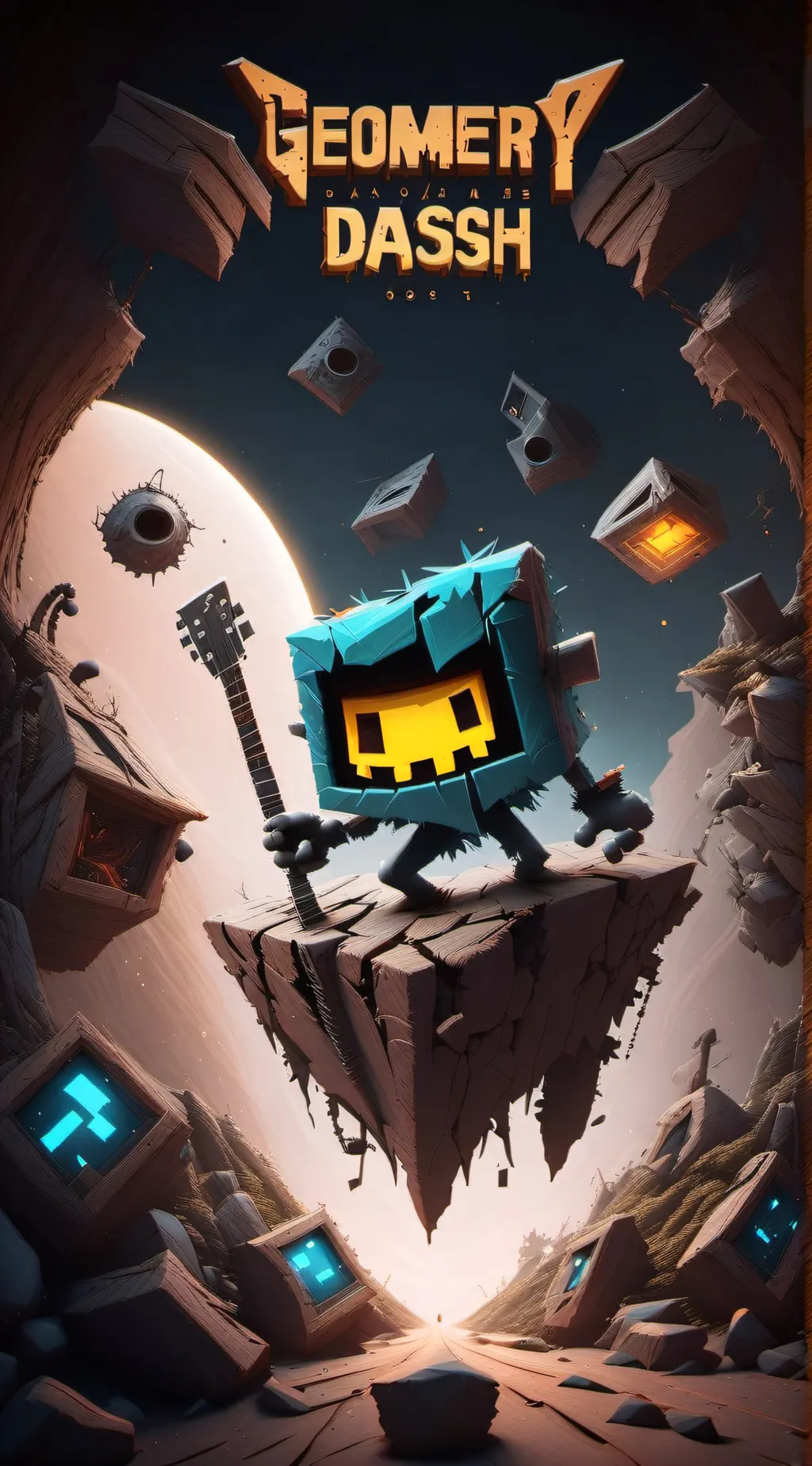 ai character: stereo madness  background