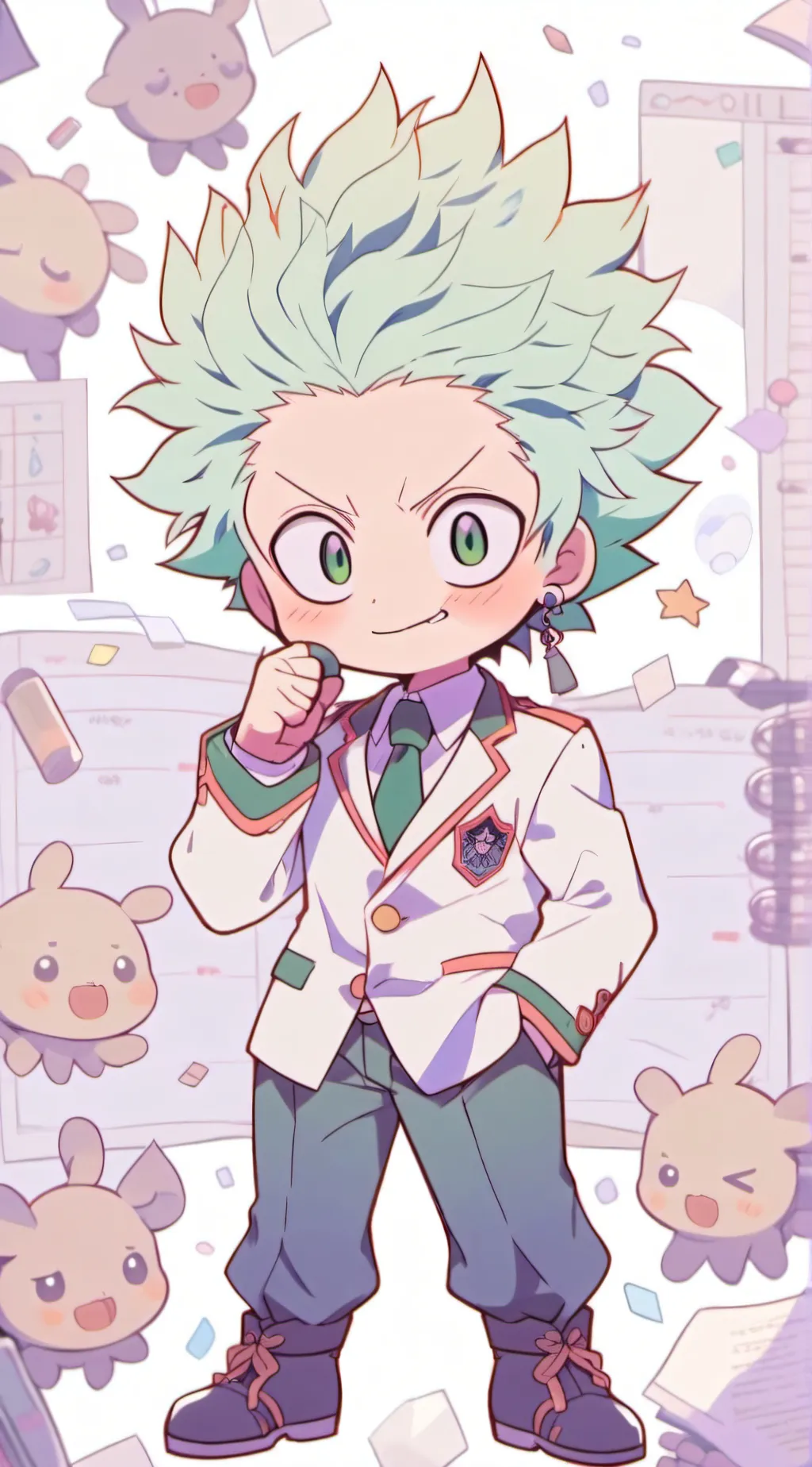 ai character: classe 1-a background