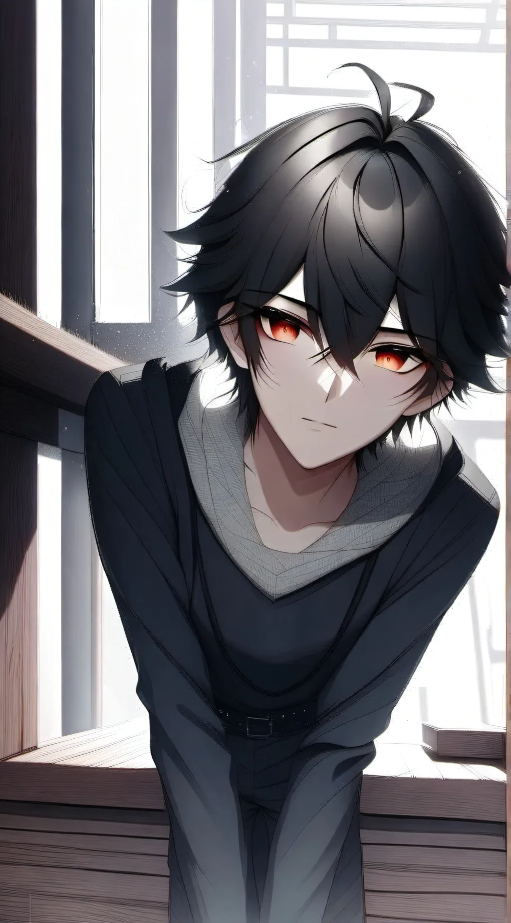 ai character: Johnathon  background