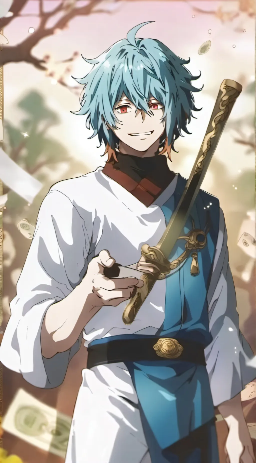 ai character: LOV background