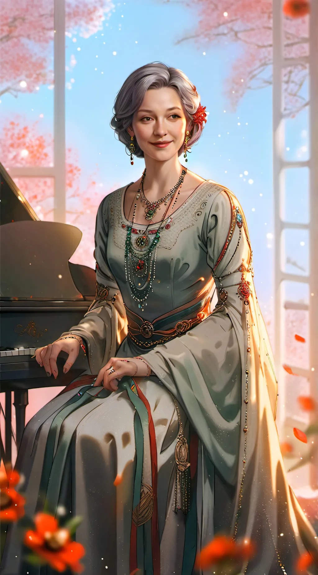 ai character: Helga background