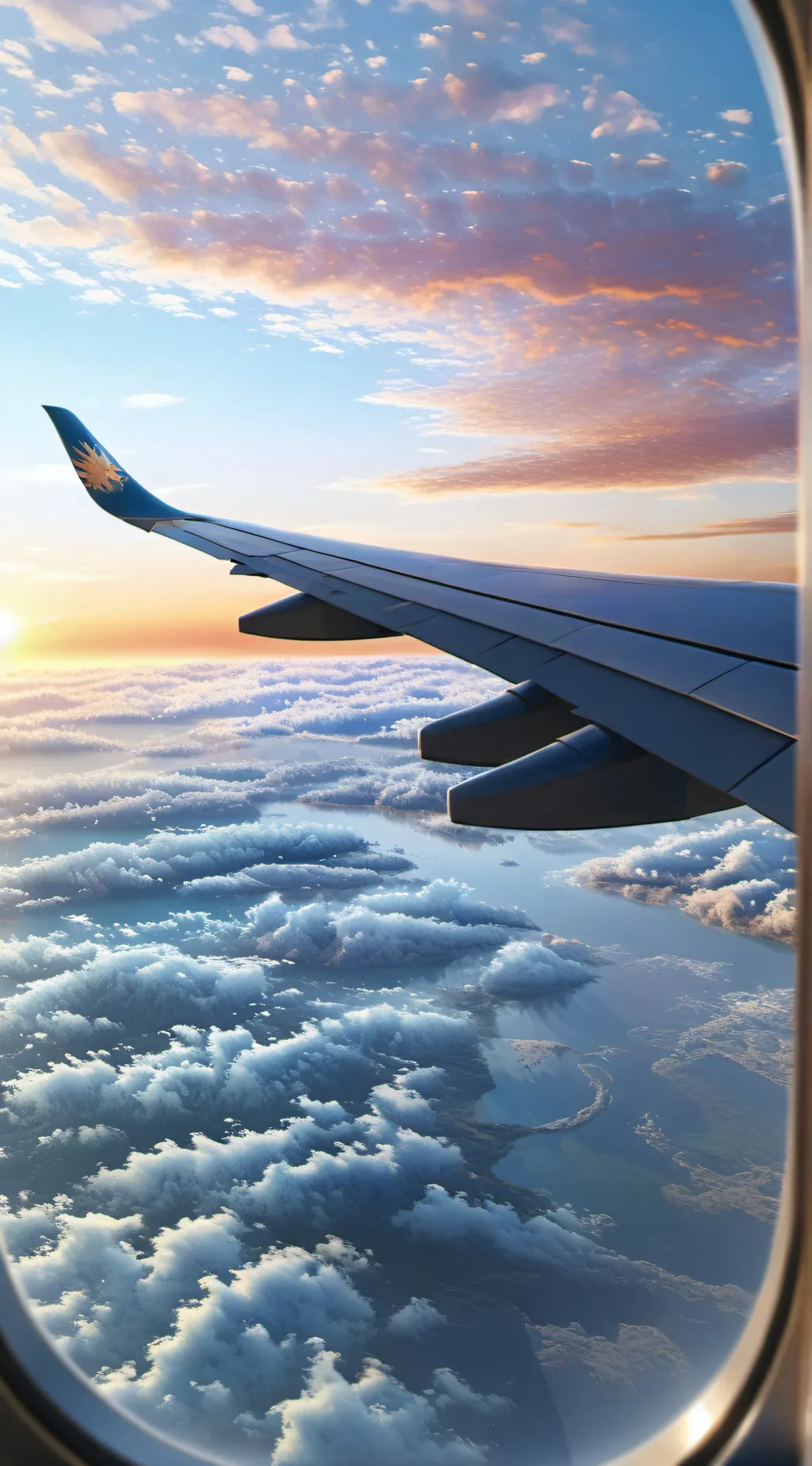 ai character: flight ✈️🛫 background