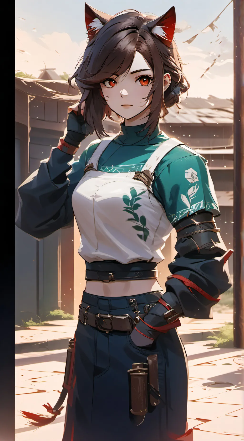 ai character: Raya (Rayashi) background
