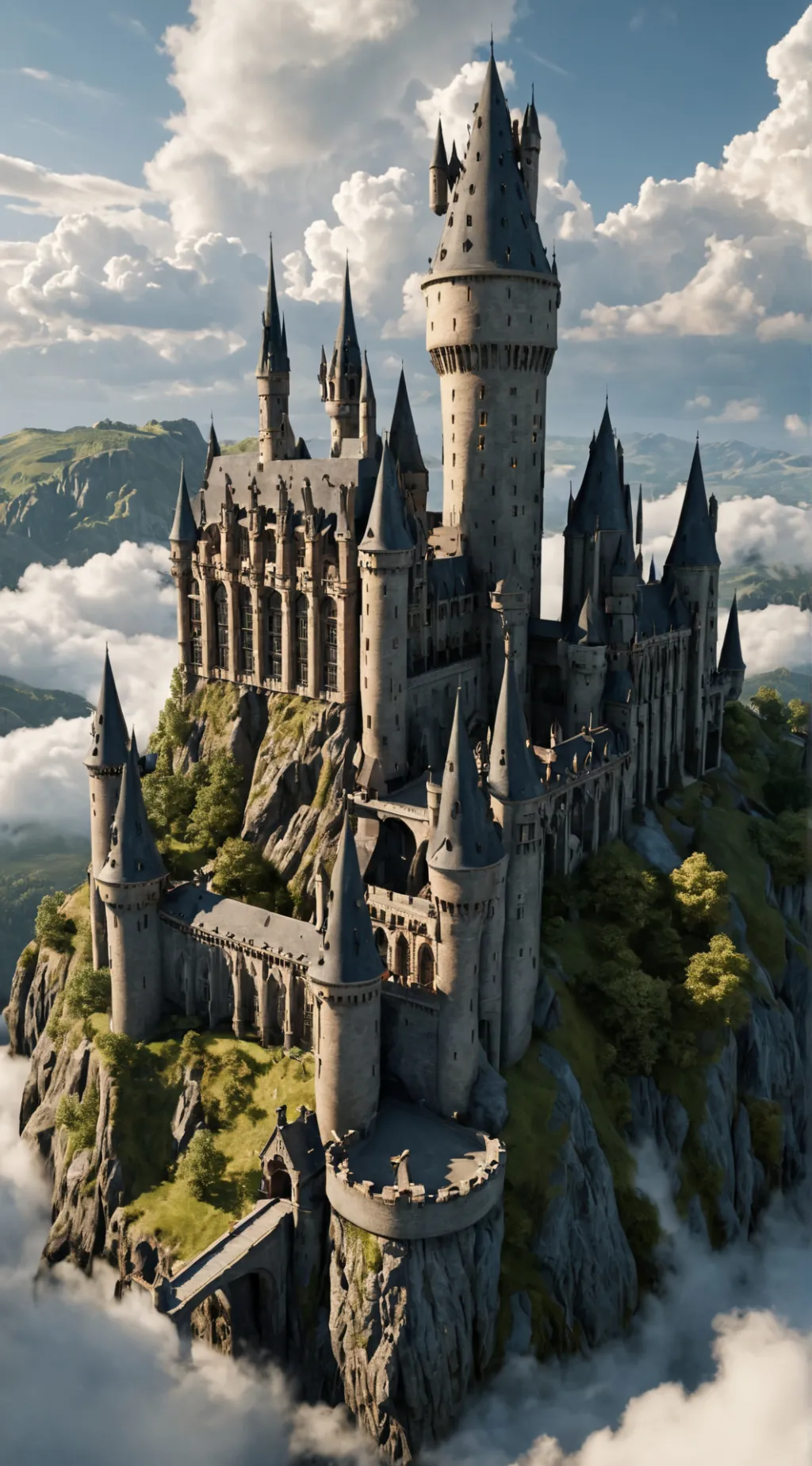 ai character: Hogwarts babysit background